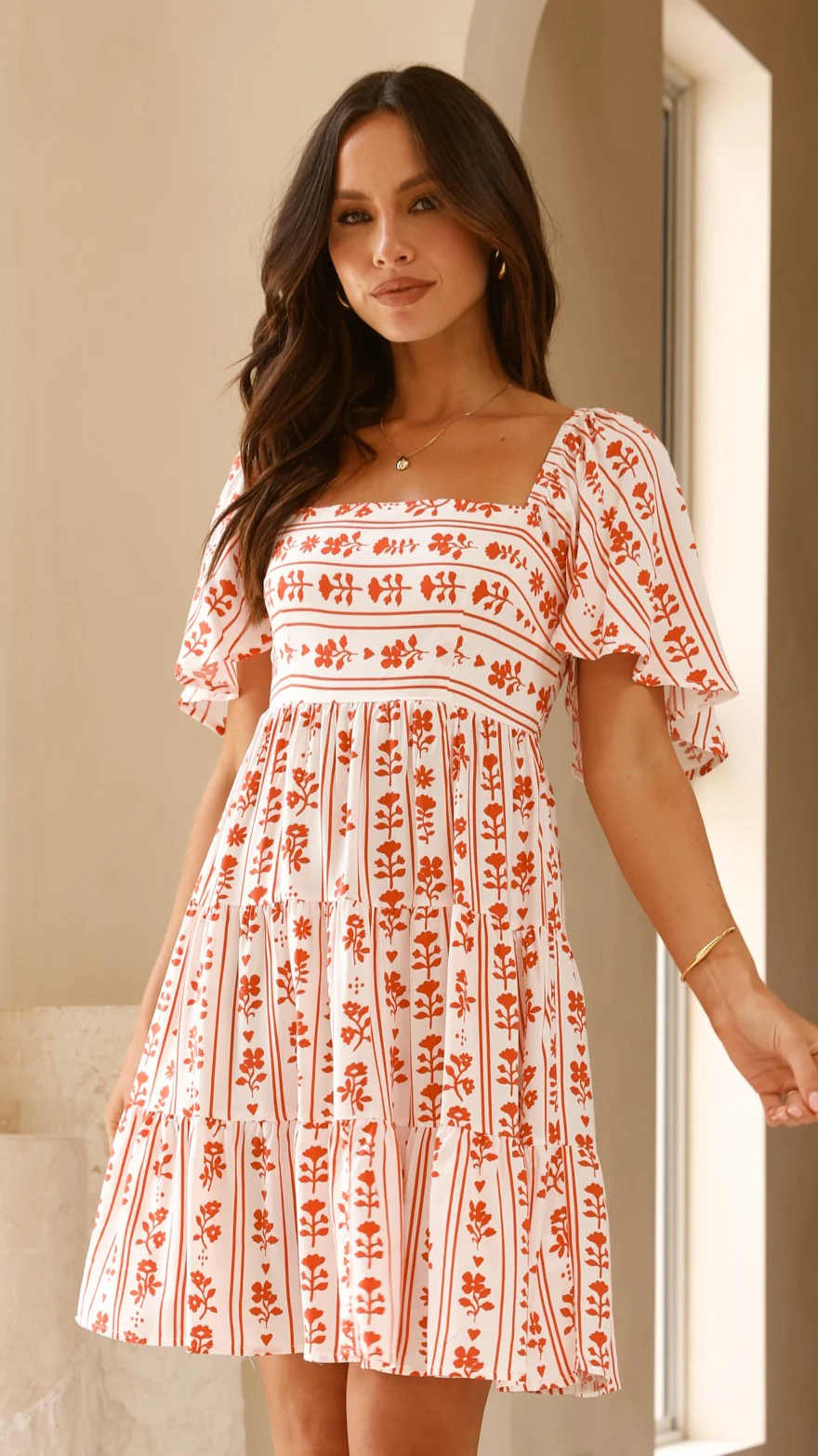 Braileigh Mini Dress - Floral Love