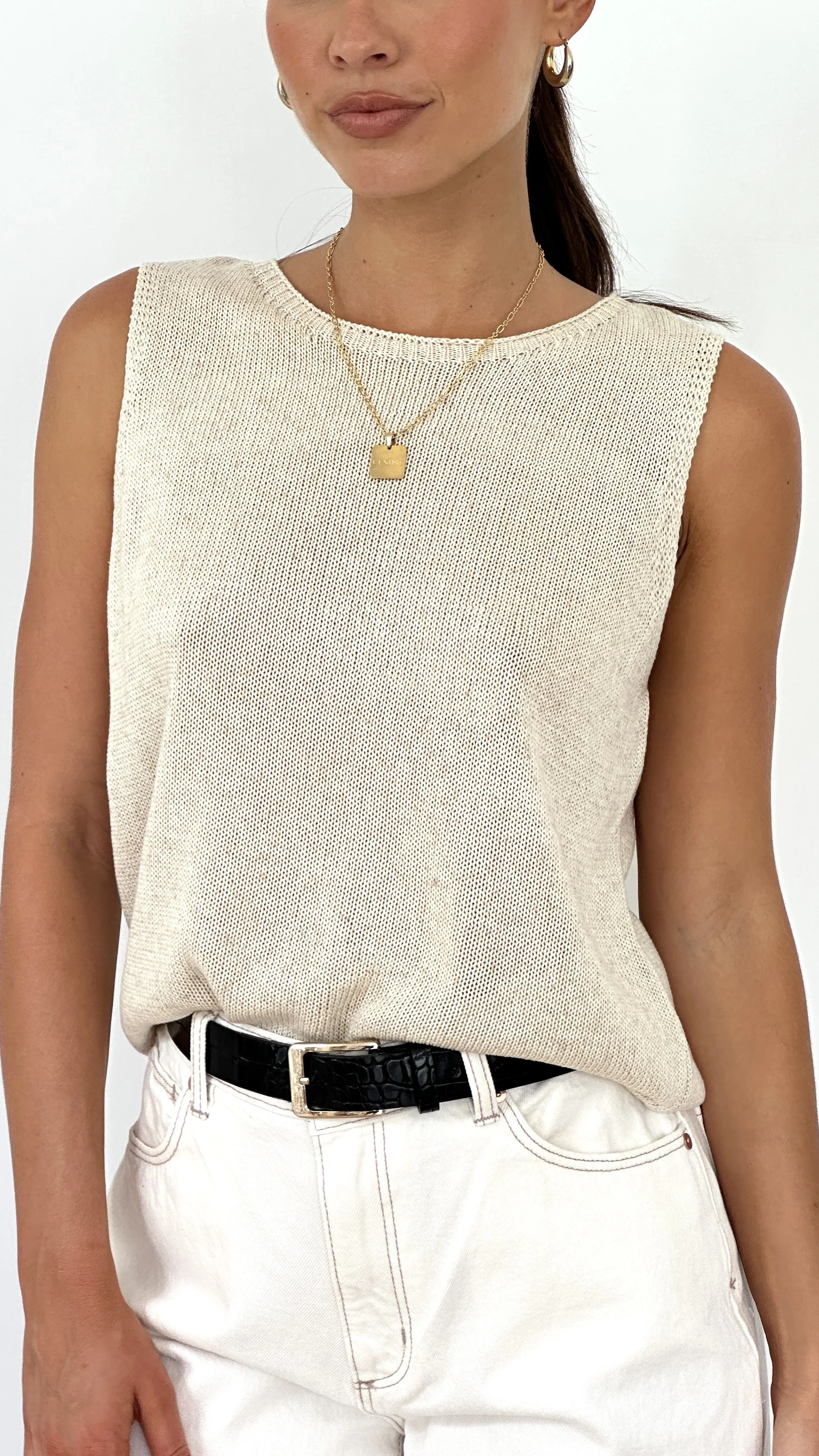 Fareeda Top - Natural