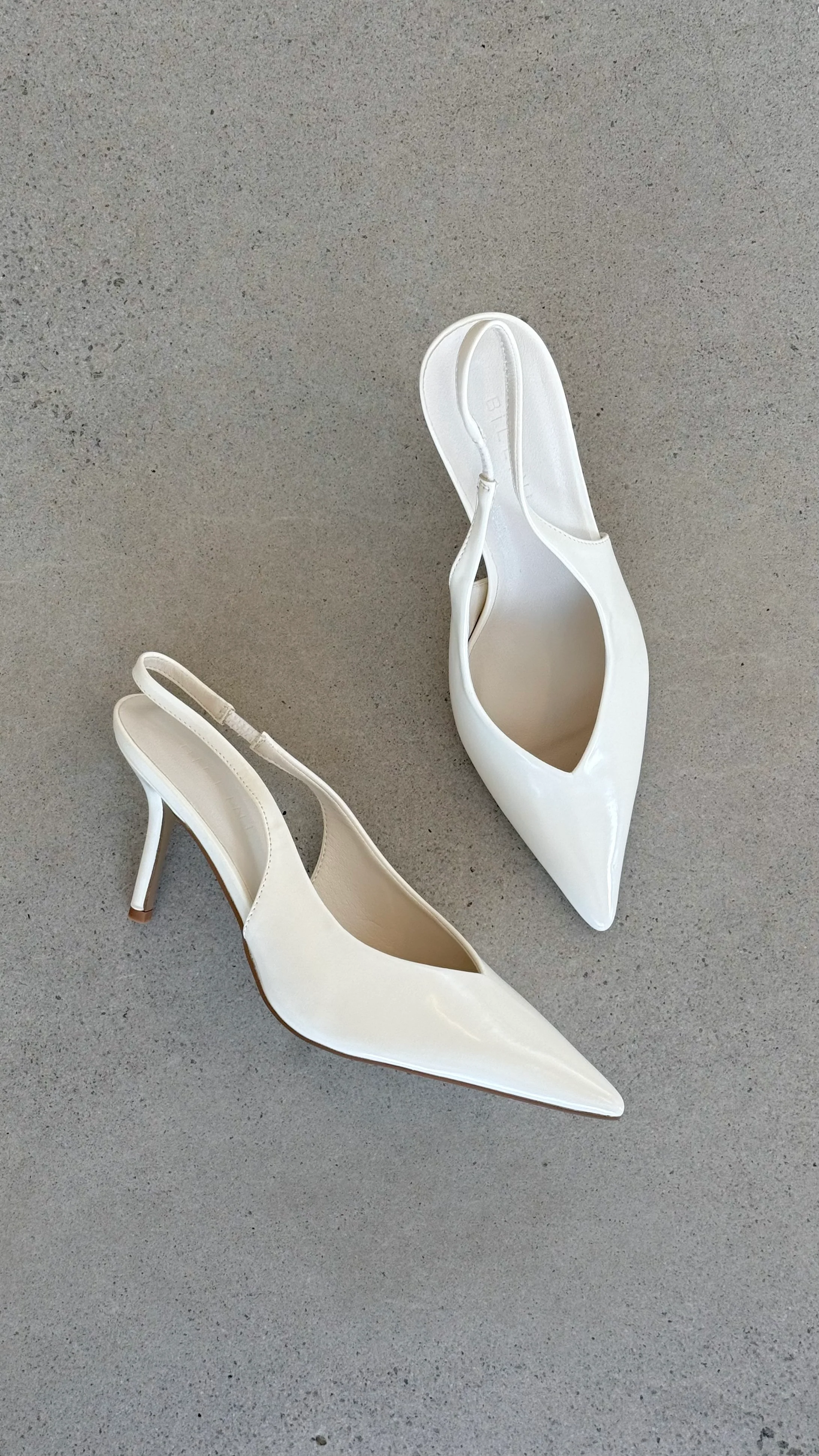 Kendra Heel - White Shine