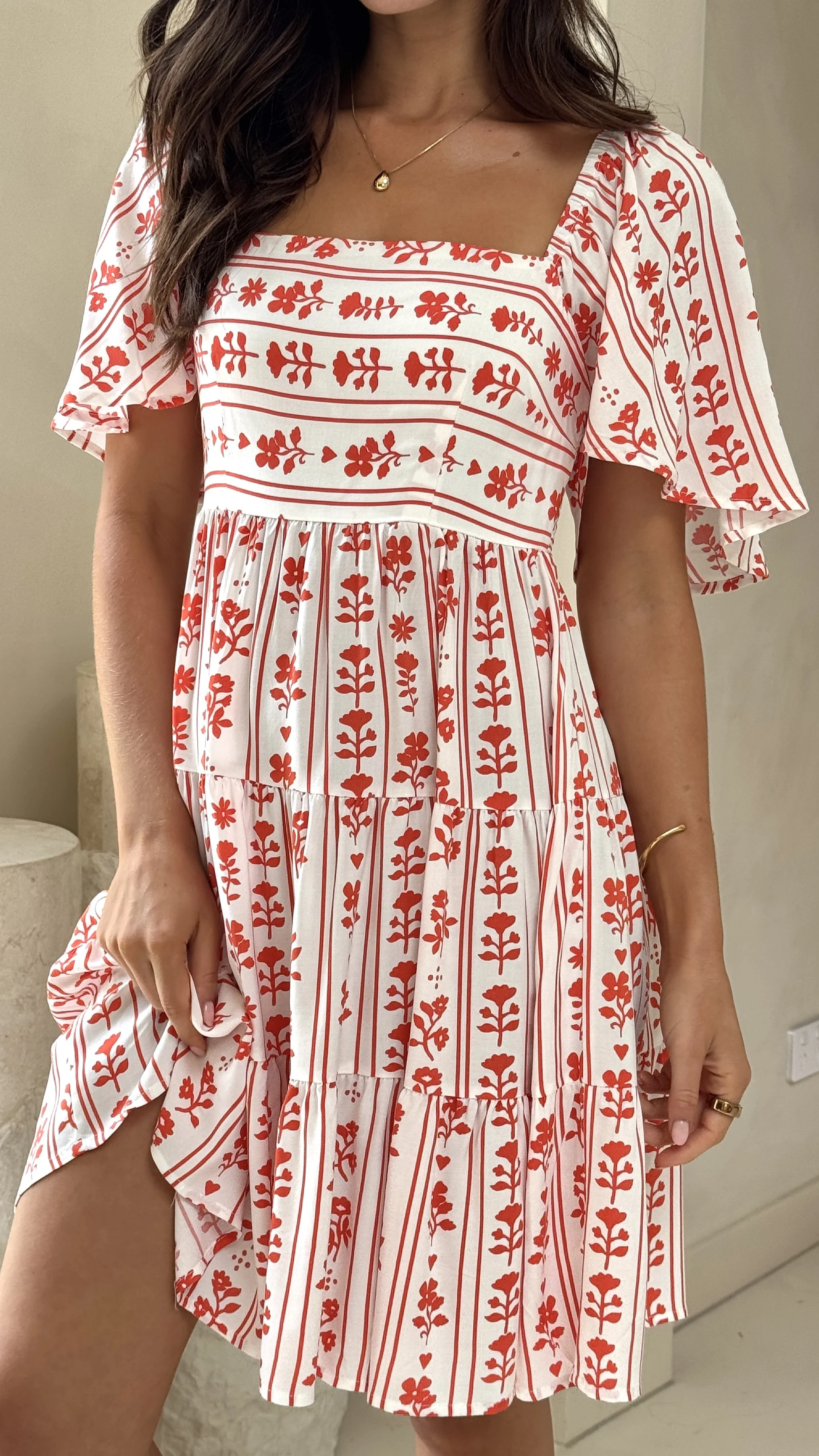 Braileigh Mini Dress - Floral Love