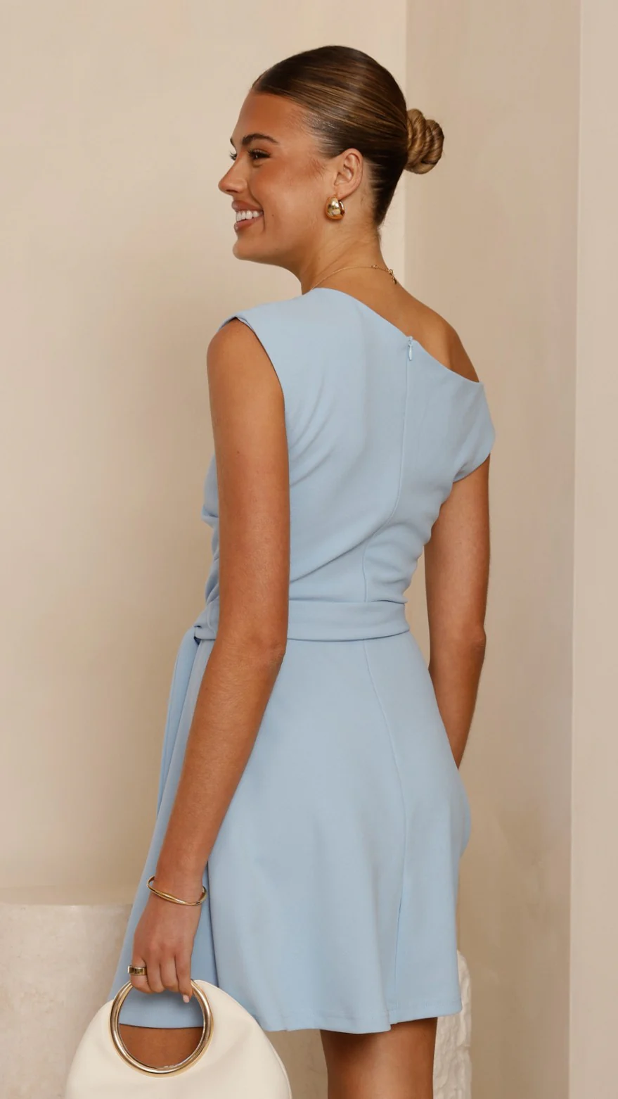 Gem Mini Dress - Blue