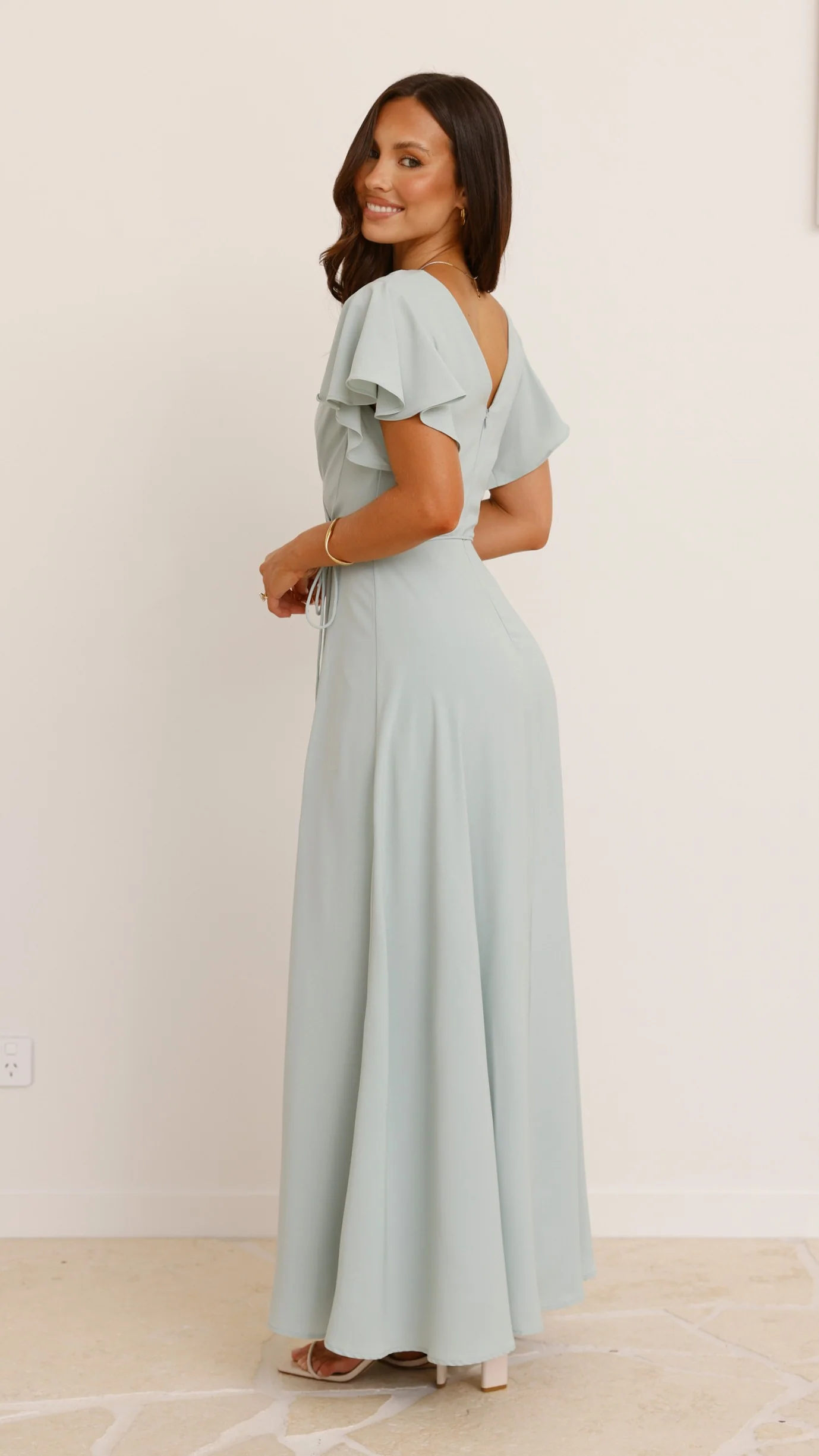 Charlize Maxi Dress - Sage