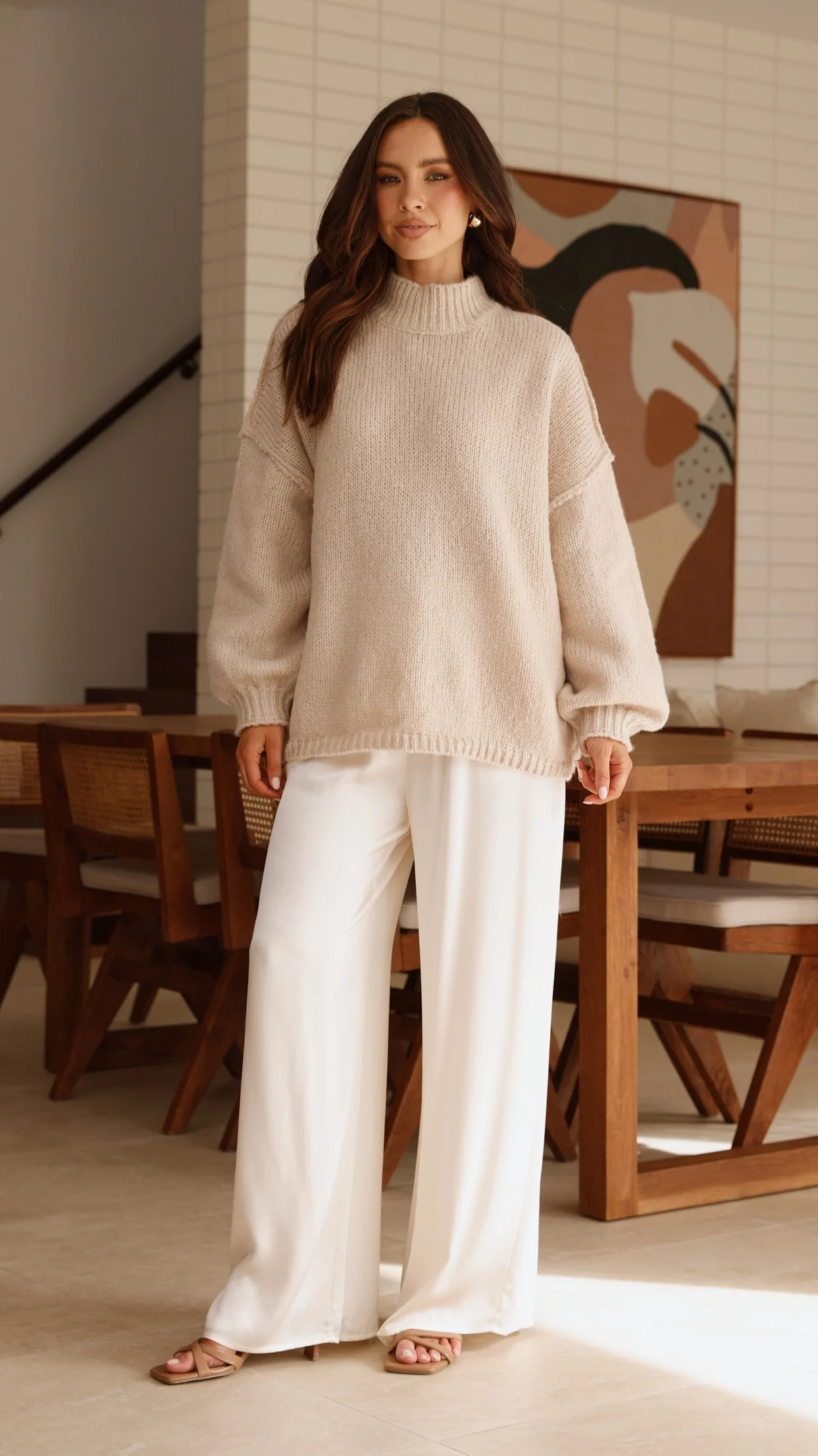 Brylee Pants - Cream