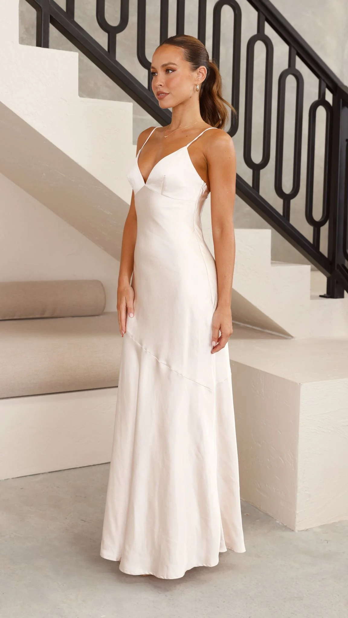 Helena Maxi Dress - Champagne