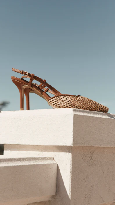 Kameron Heel - Dark Tan Natural