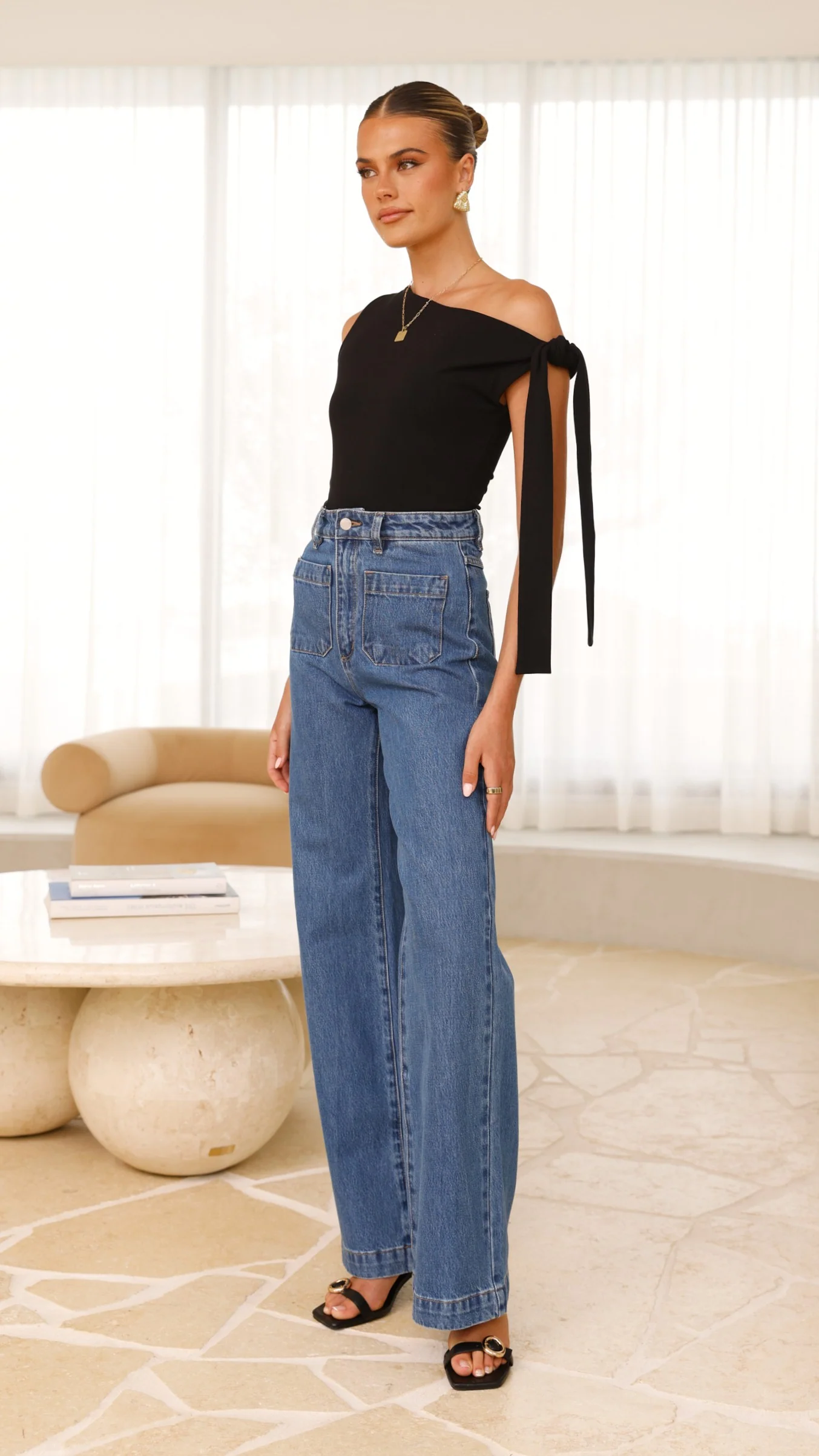 Cavatina Off Shoulder Top - Black