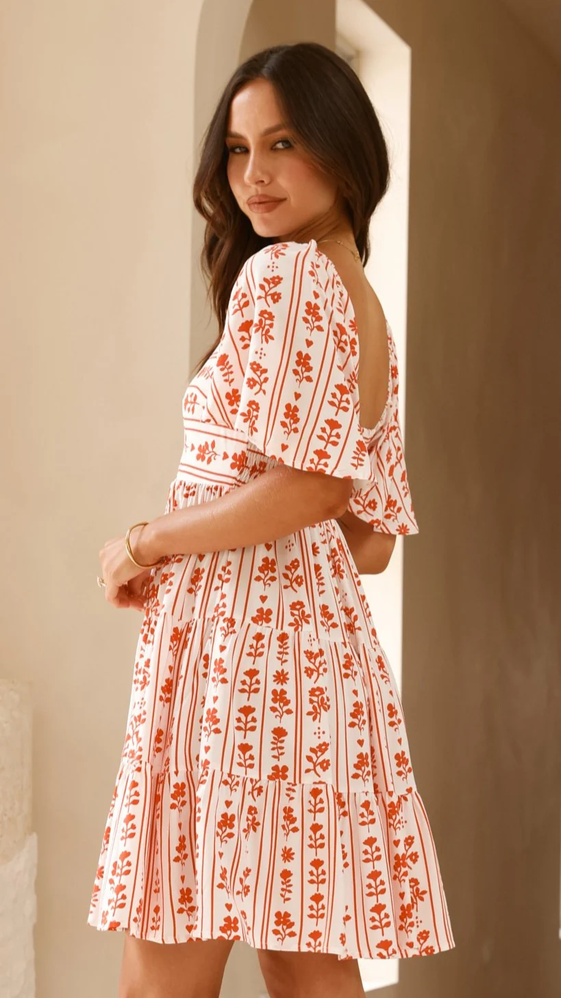 Braileigh Mini Dress - Floral Love