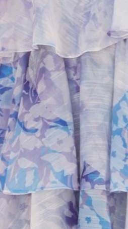 Fantasia Mini Dress - Blue Floral