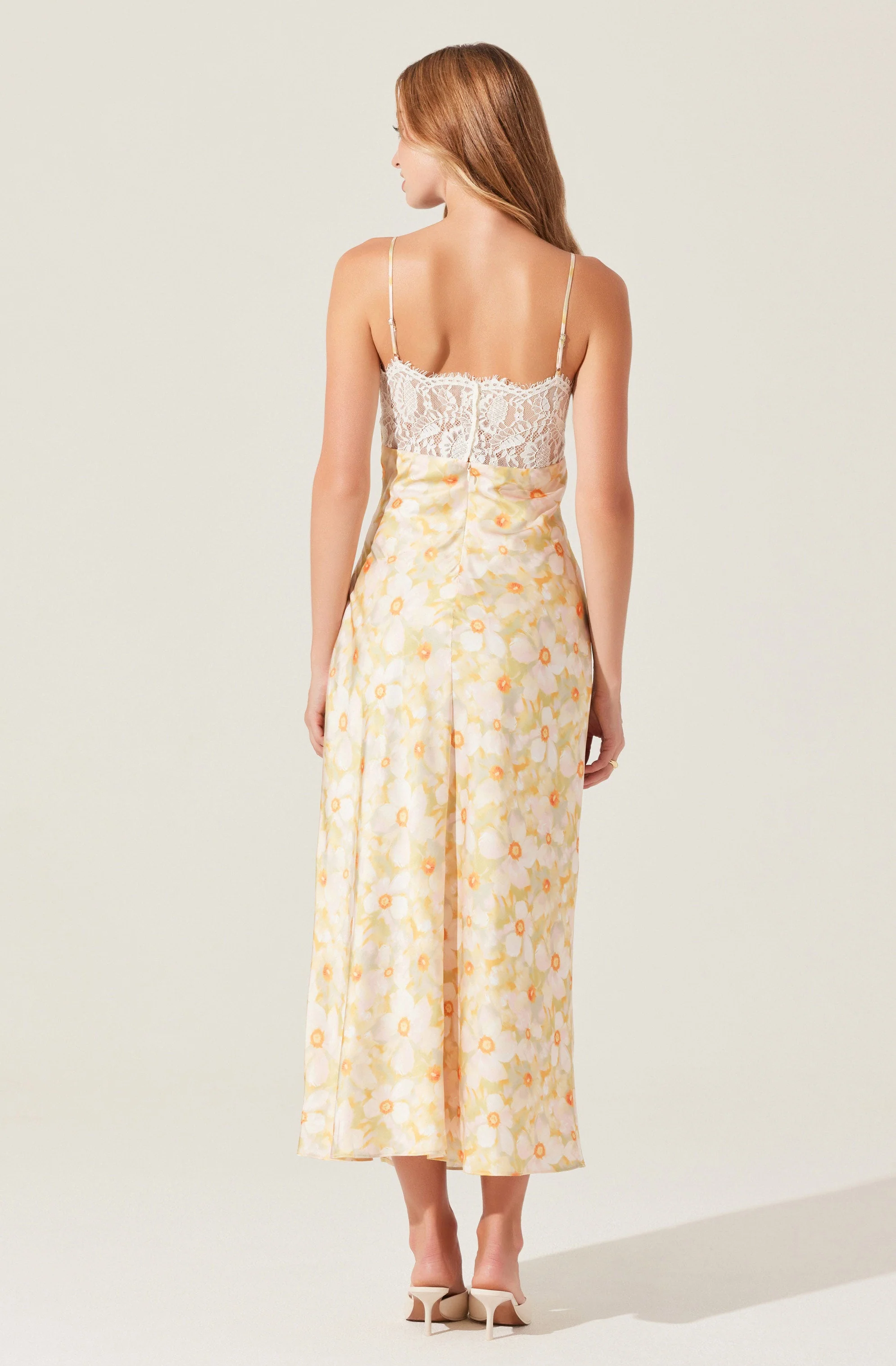 Ivanna Floral Lace Maxi Dress