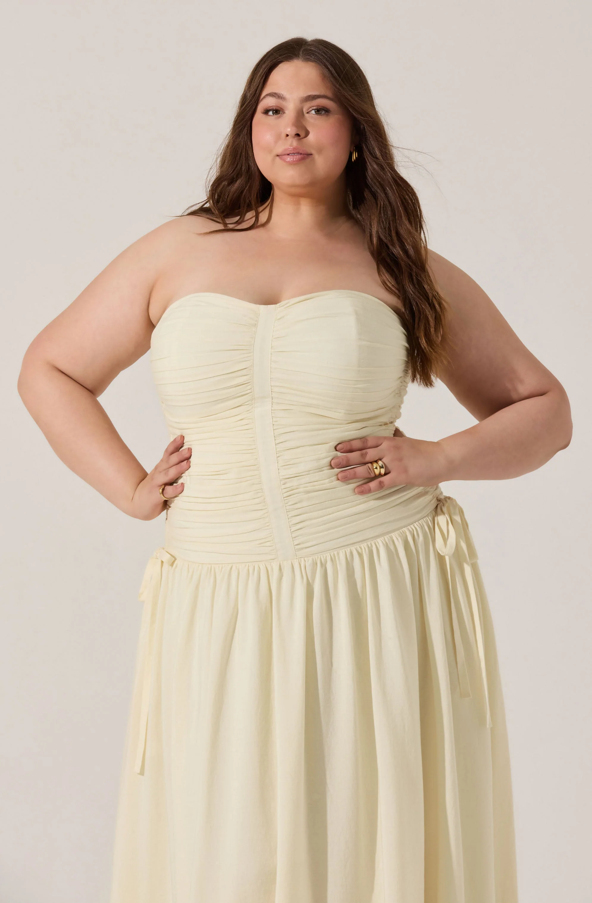 Zori Strapless Maxi Dress