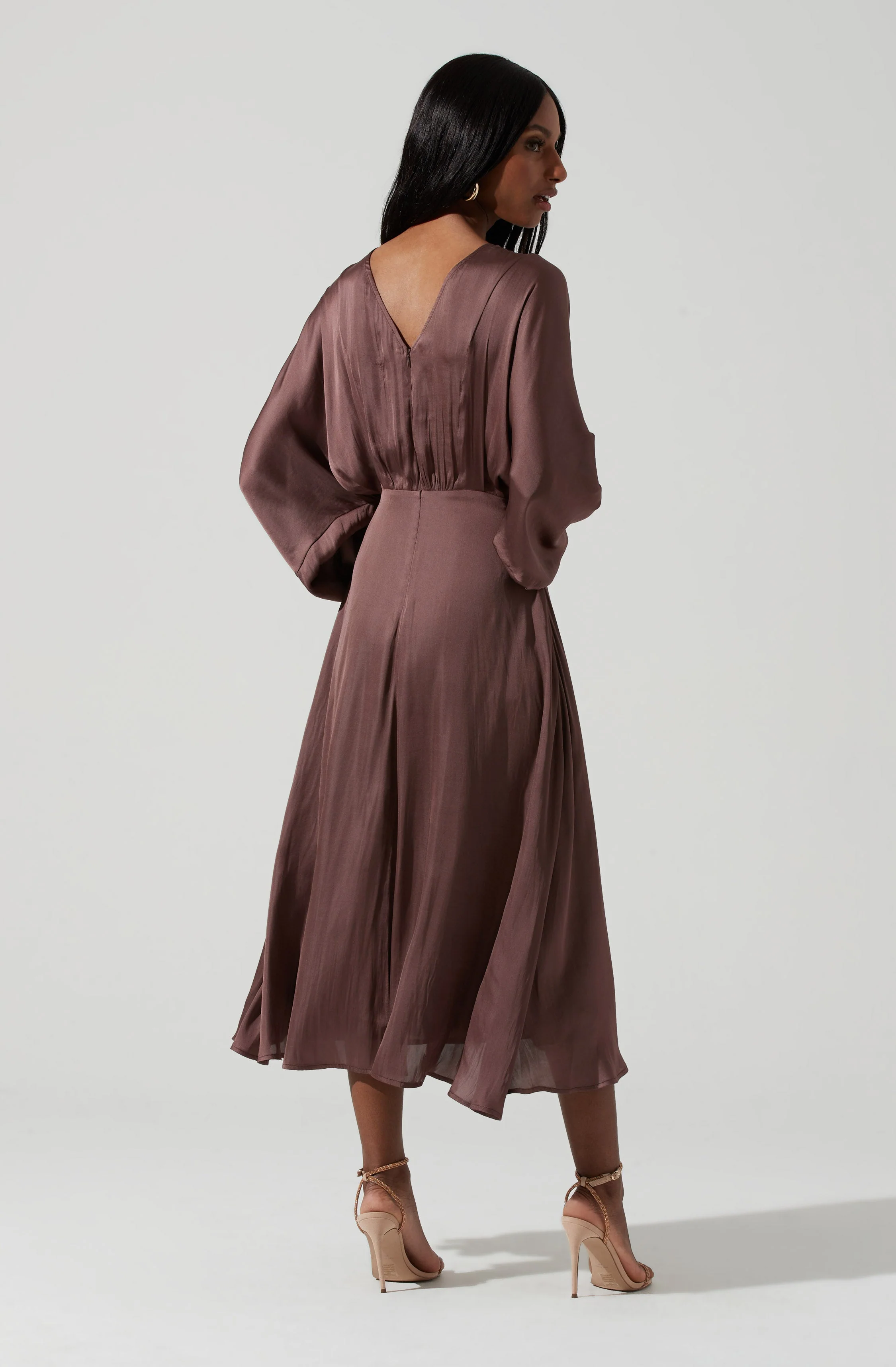 Marin Dolman Sleeve Midi Dress