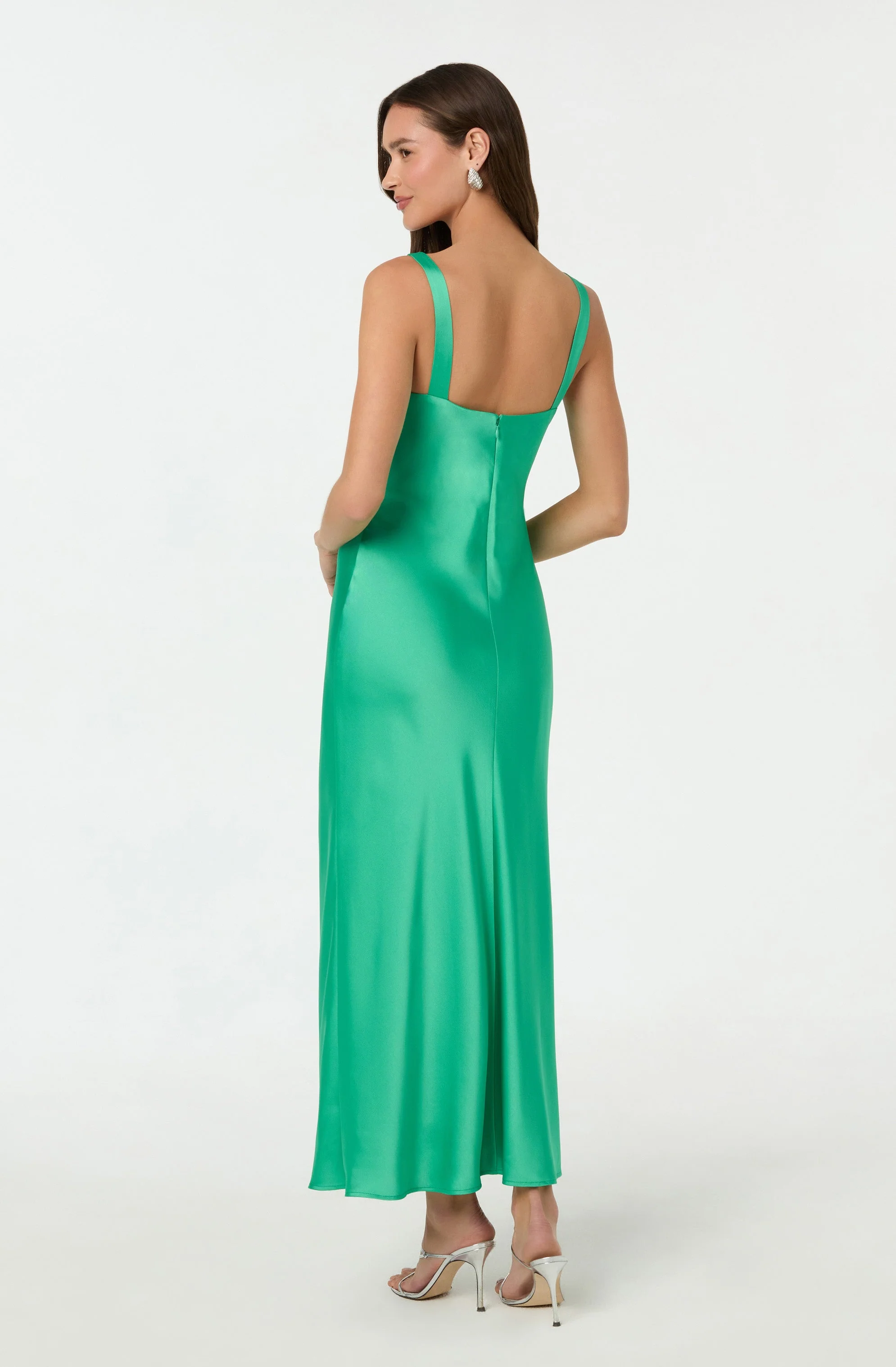 Stacie Satin Maxi Dress