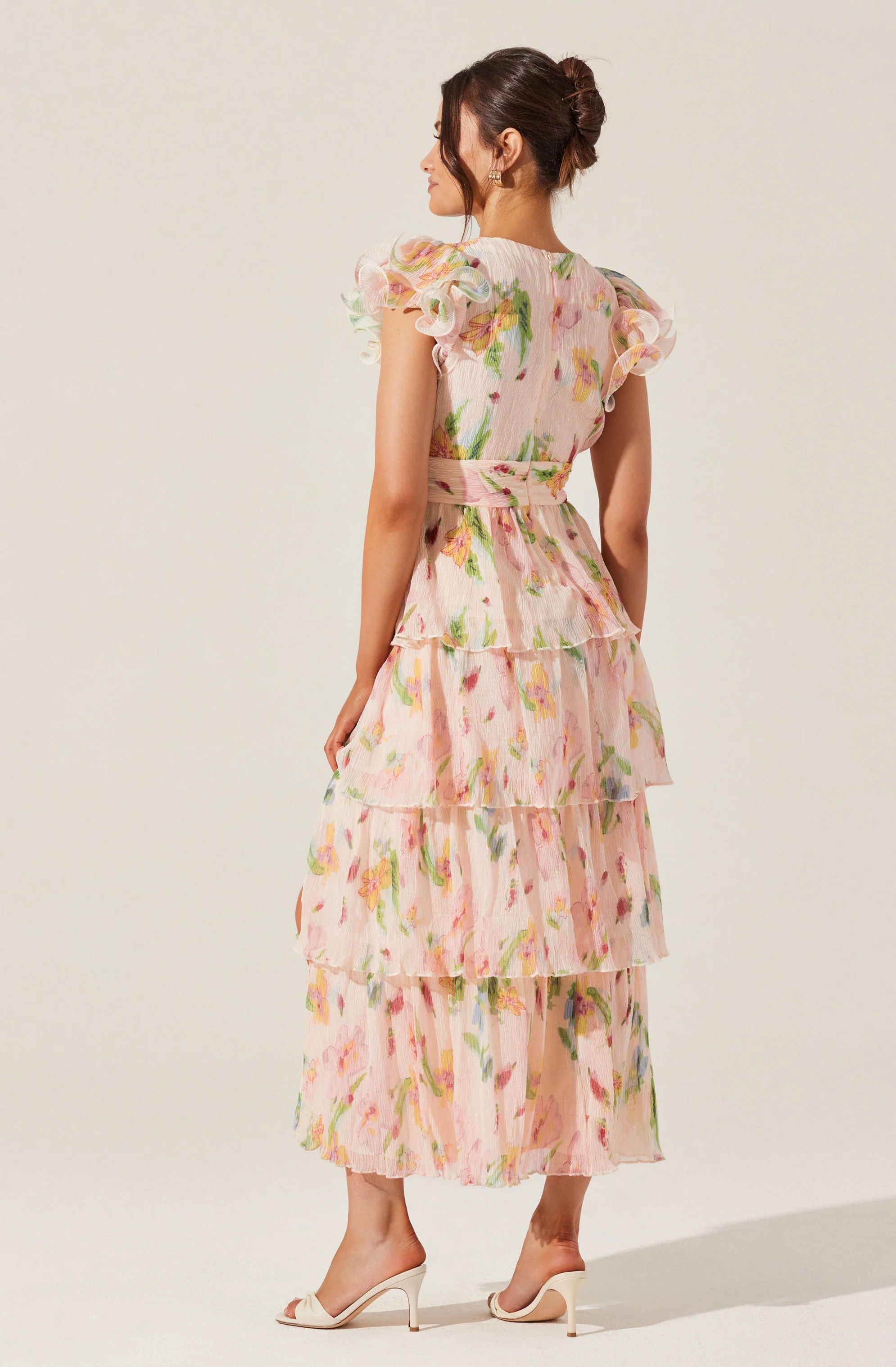 Emporia Floral Tiered Maxi Dress
