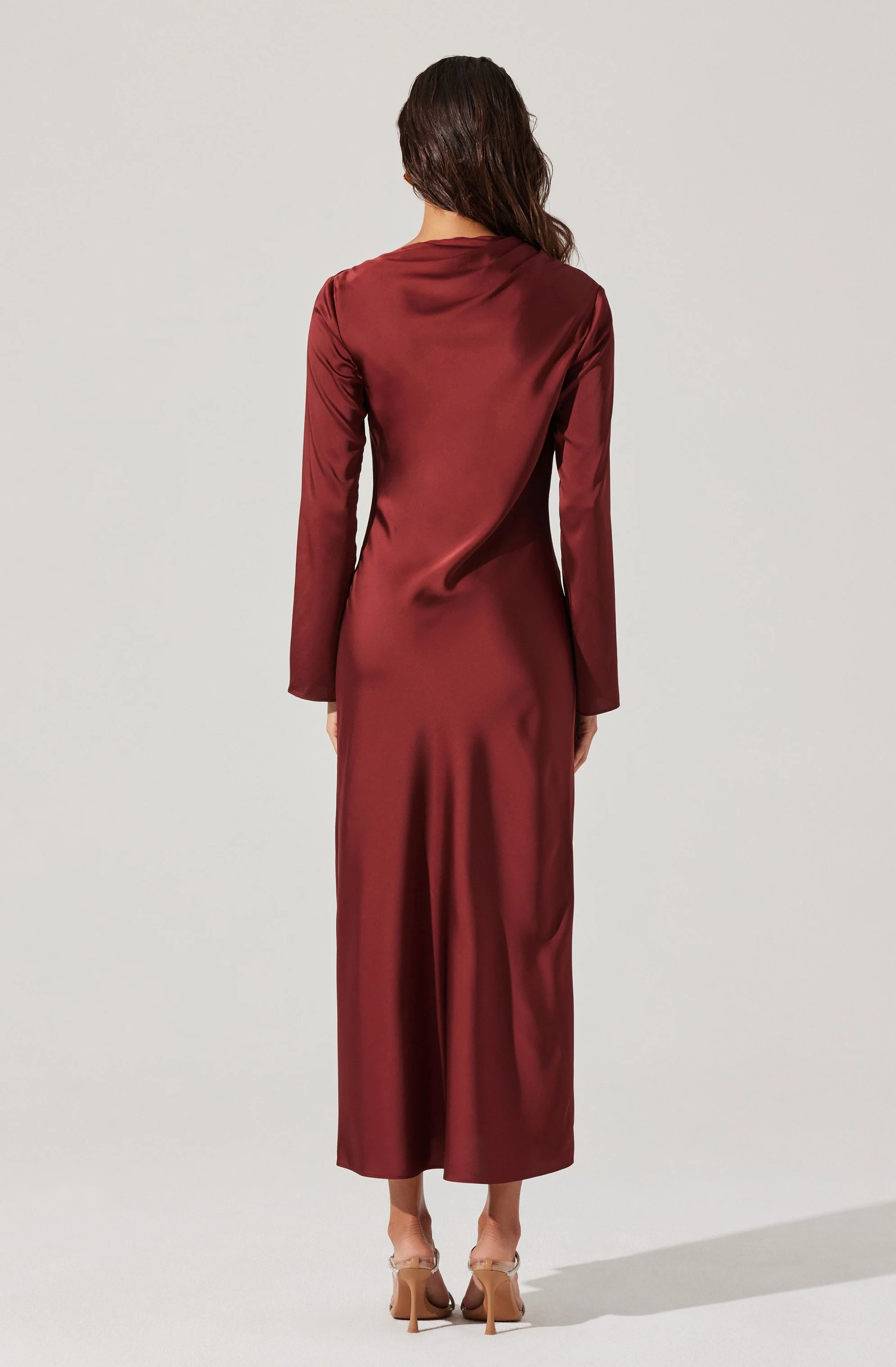 Catriona Satin Maxi Dress