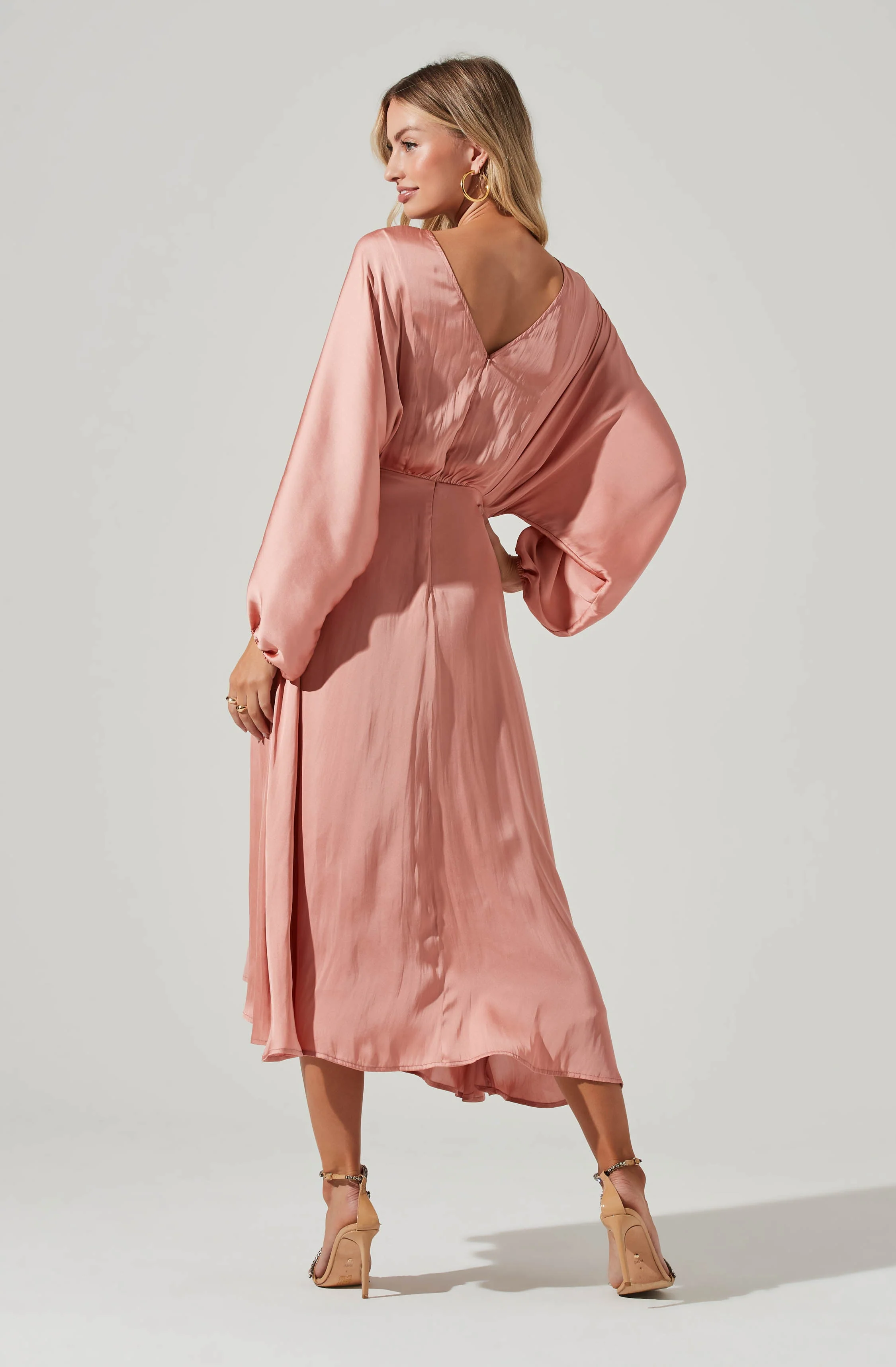 Marin Dolman Sleeve Midi Dress
