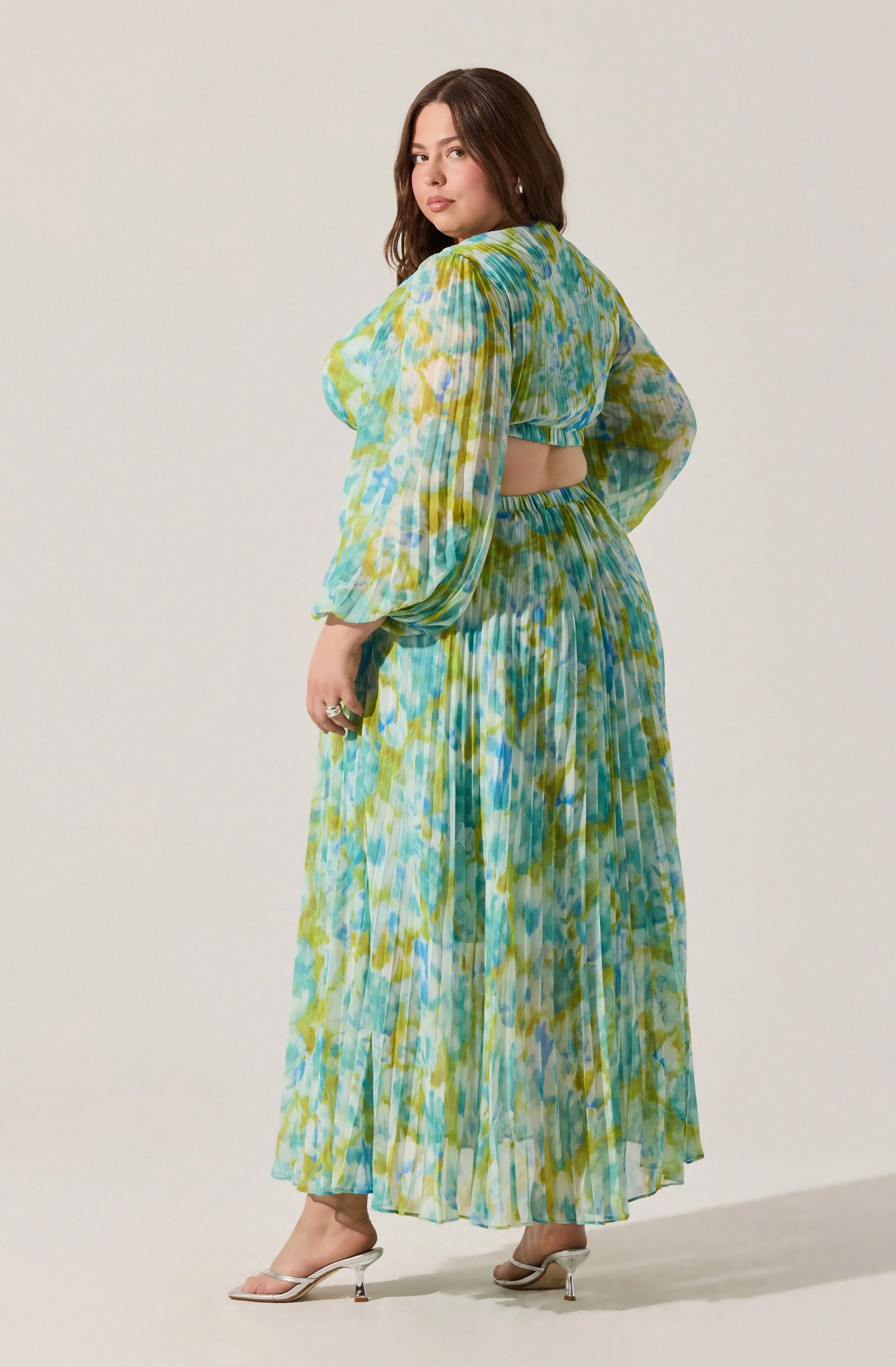 Revery Floral Long Sleeve Maxi Dress