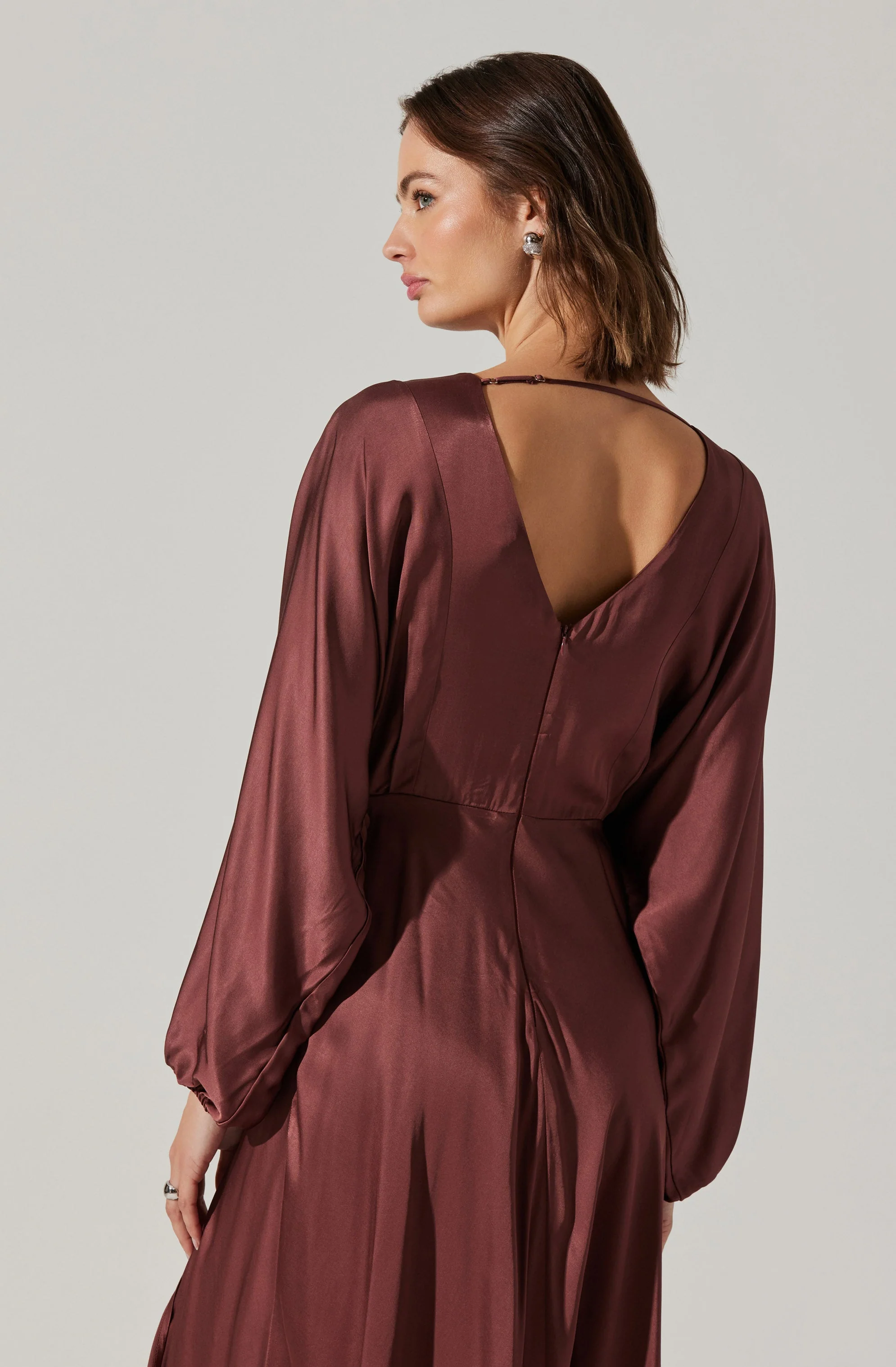 Kimiko V-Neck Midi Dress