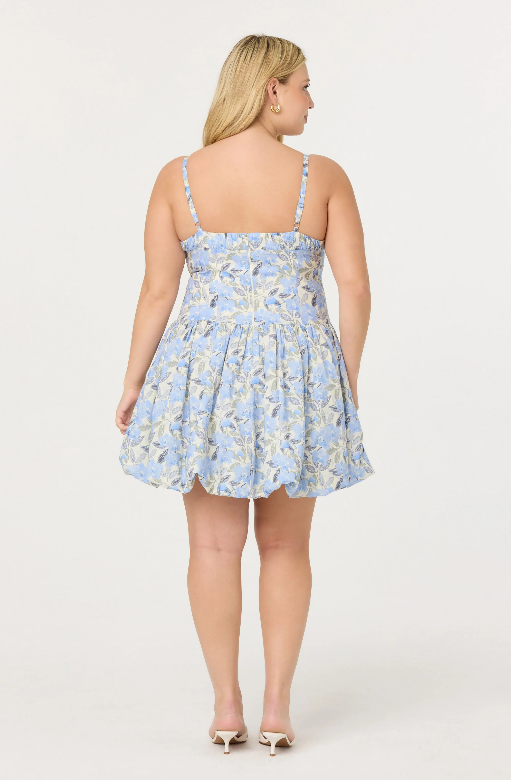 Larissa Floral Bubble Mini Dress
