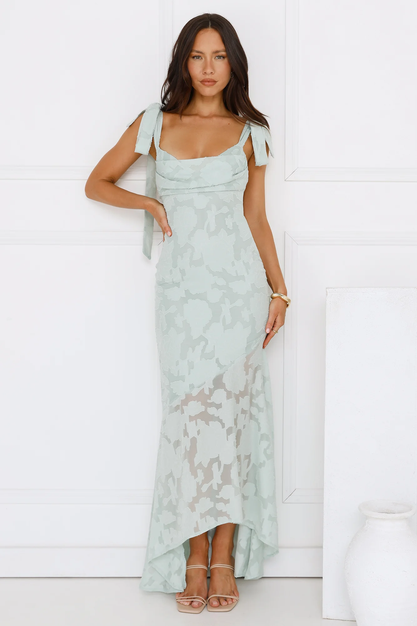 Lunar Lush Maxi Dress Sage