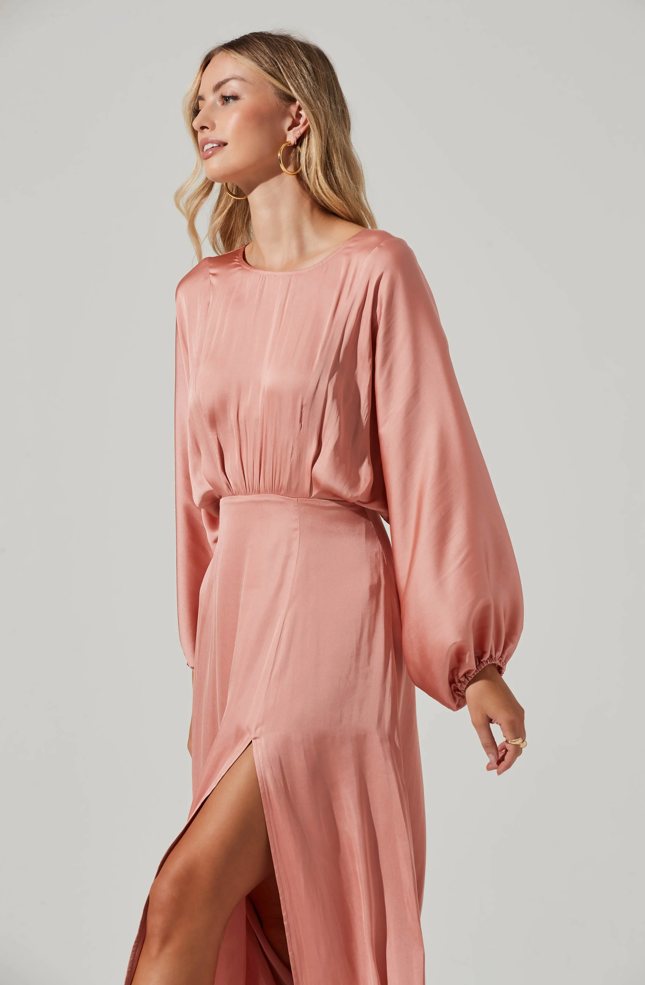 Marin Dolman Sleeve Midi Dress