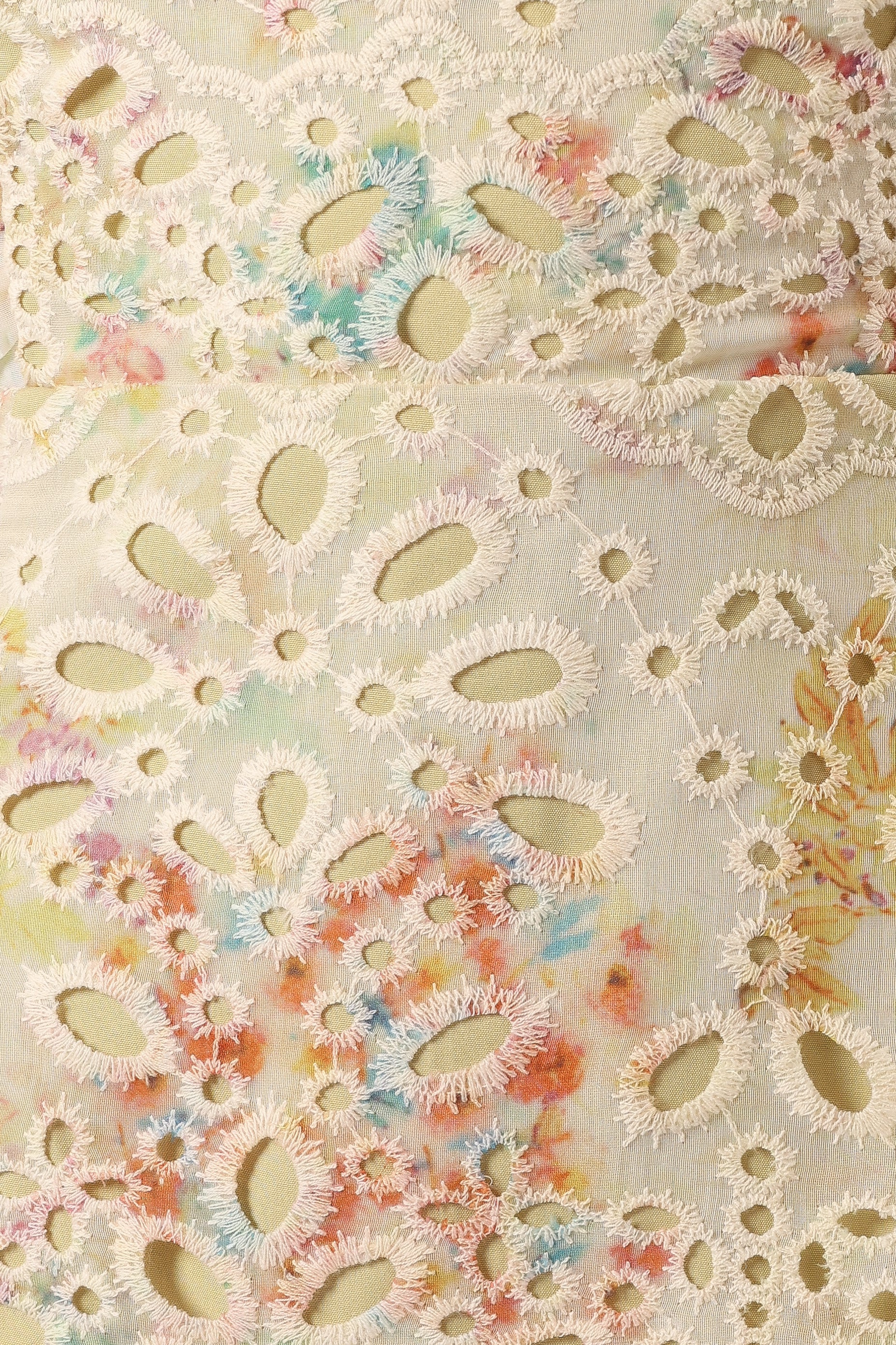 Isla Midi Dress - Lime Multi