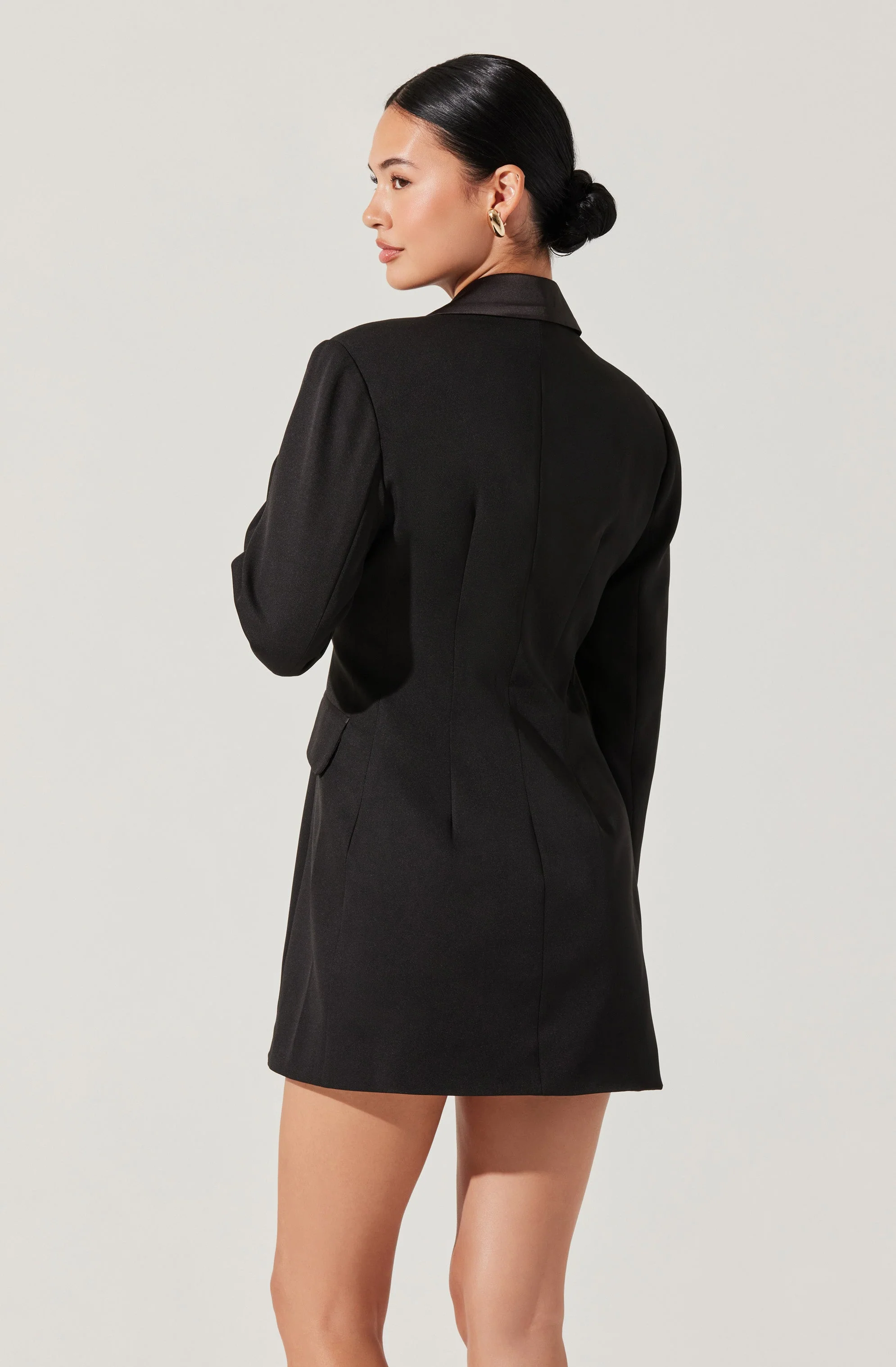 Tuxedo Blazer Mini Dress