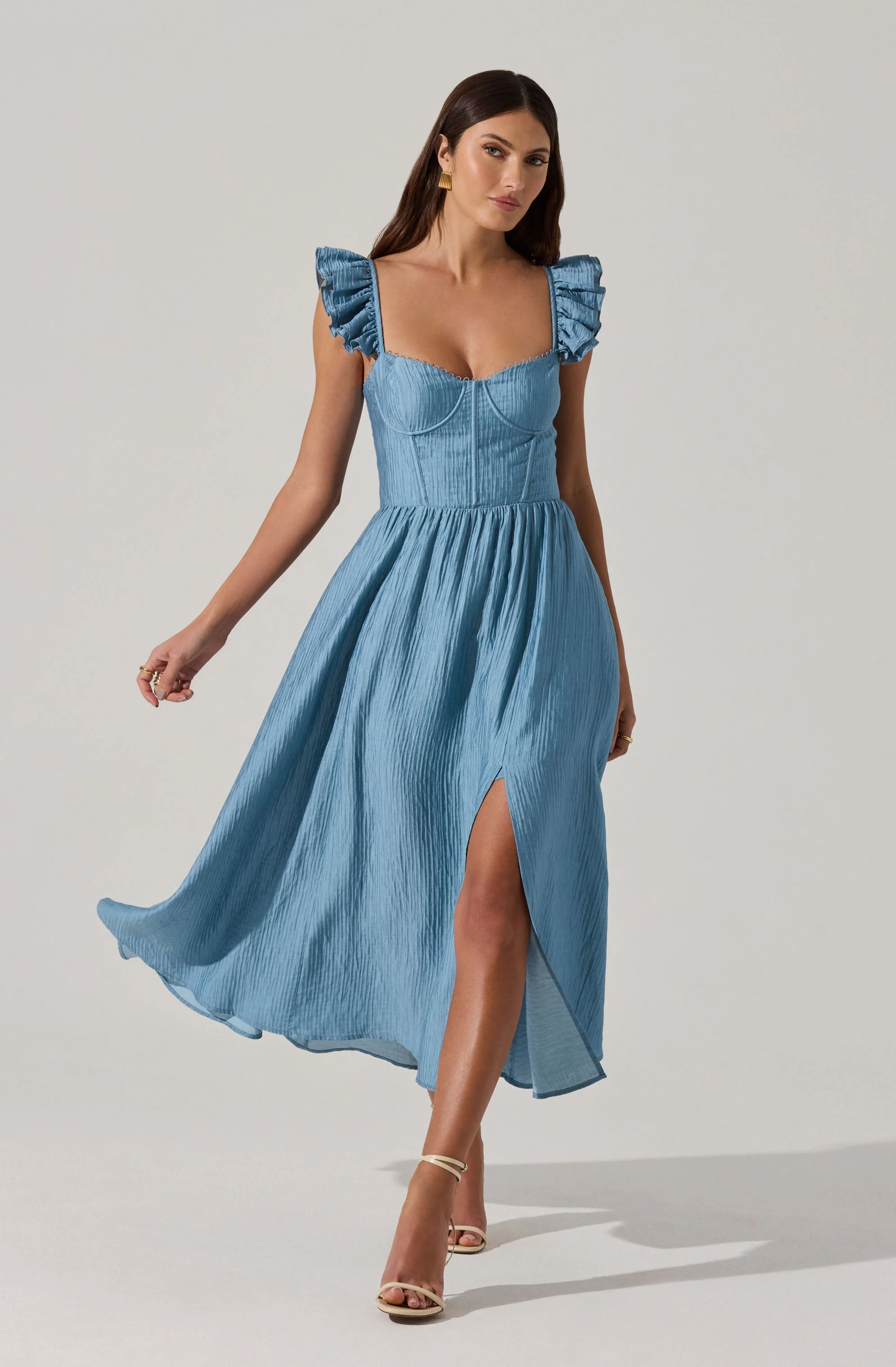 Wedelia Bustier Midi Dress