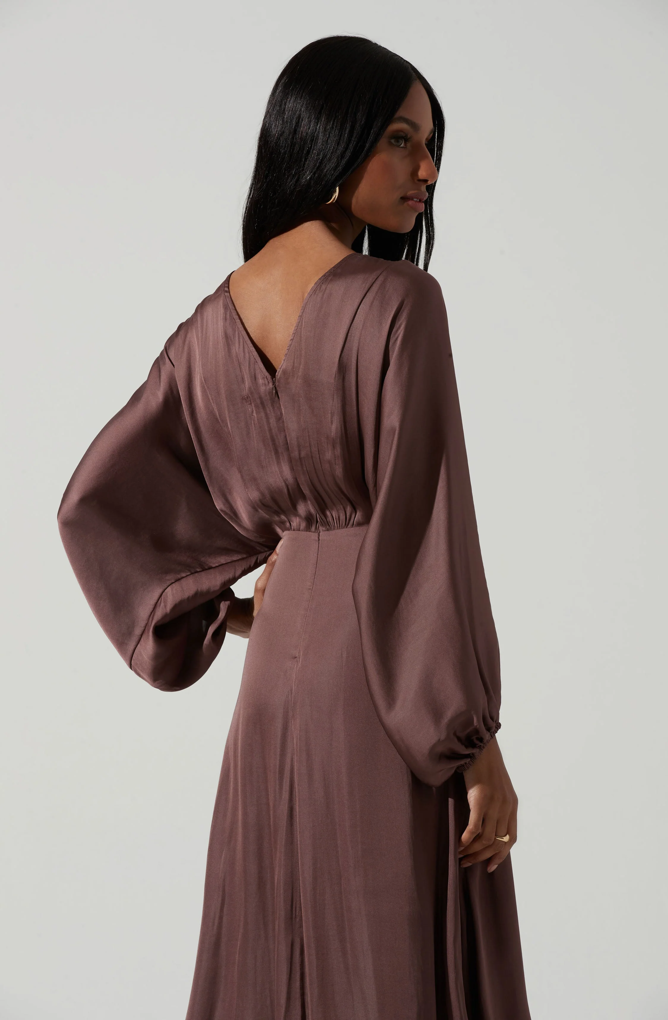 Marin Dolman Sleeve Midi Dress
