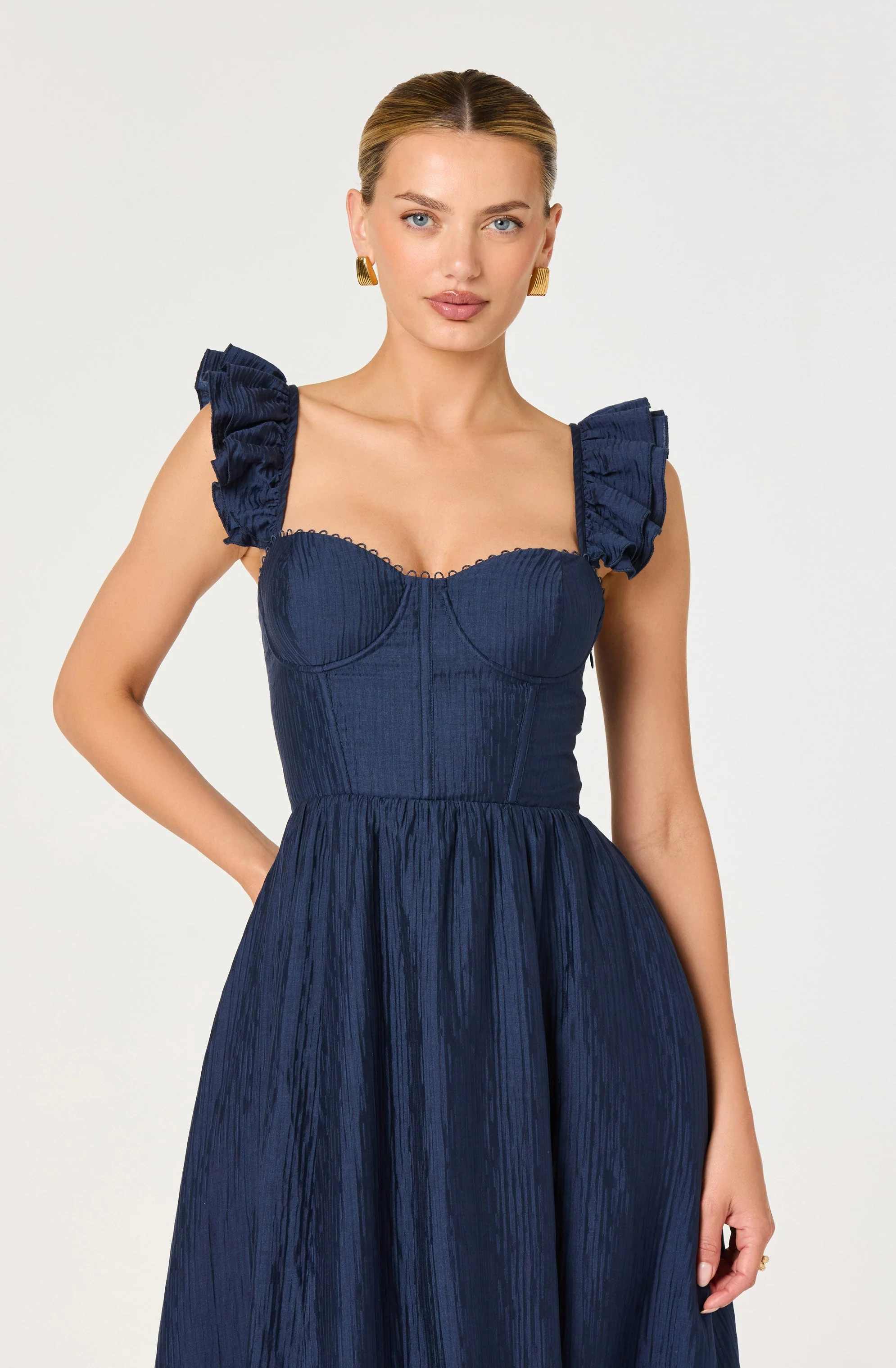 Wedelia Bustier Midi Dress