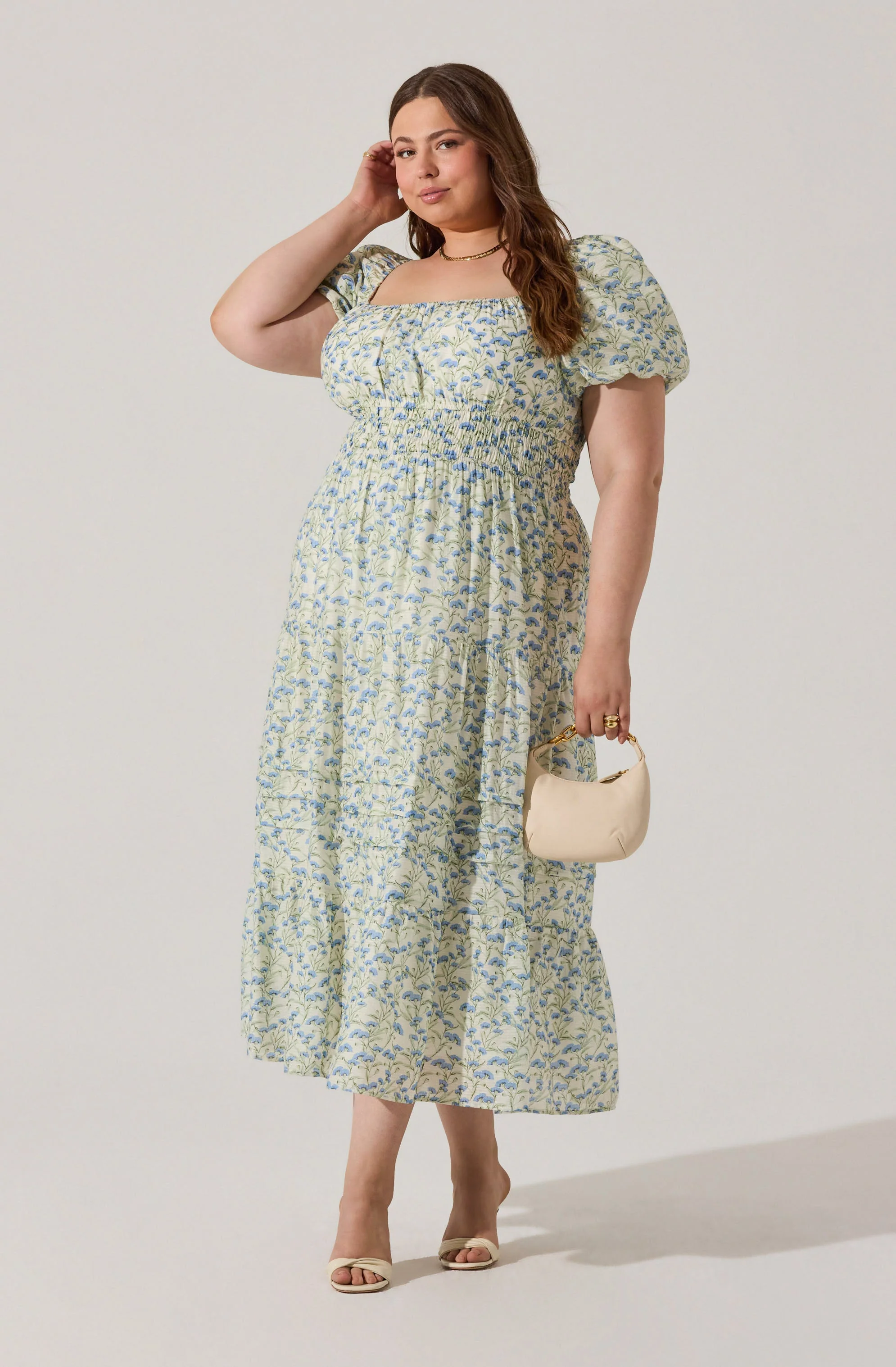 Florentina Floral Tiered Maxi Dress