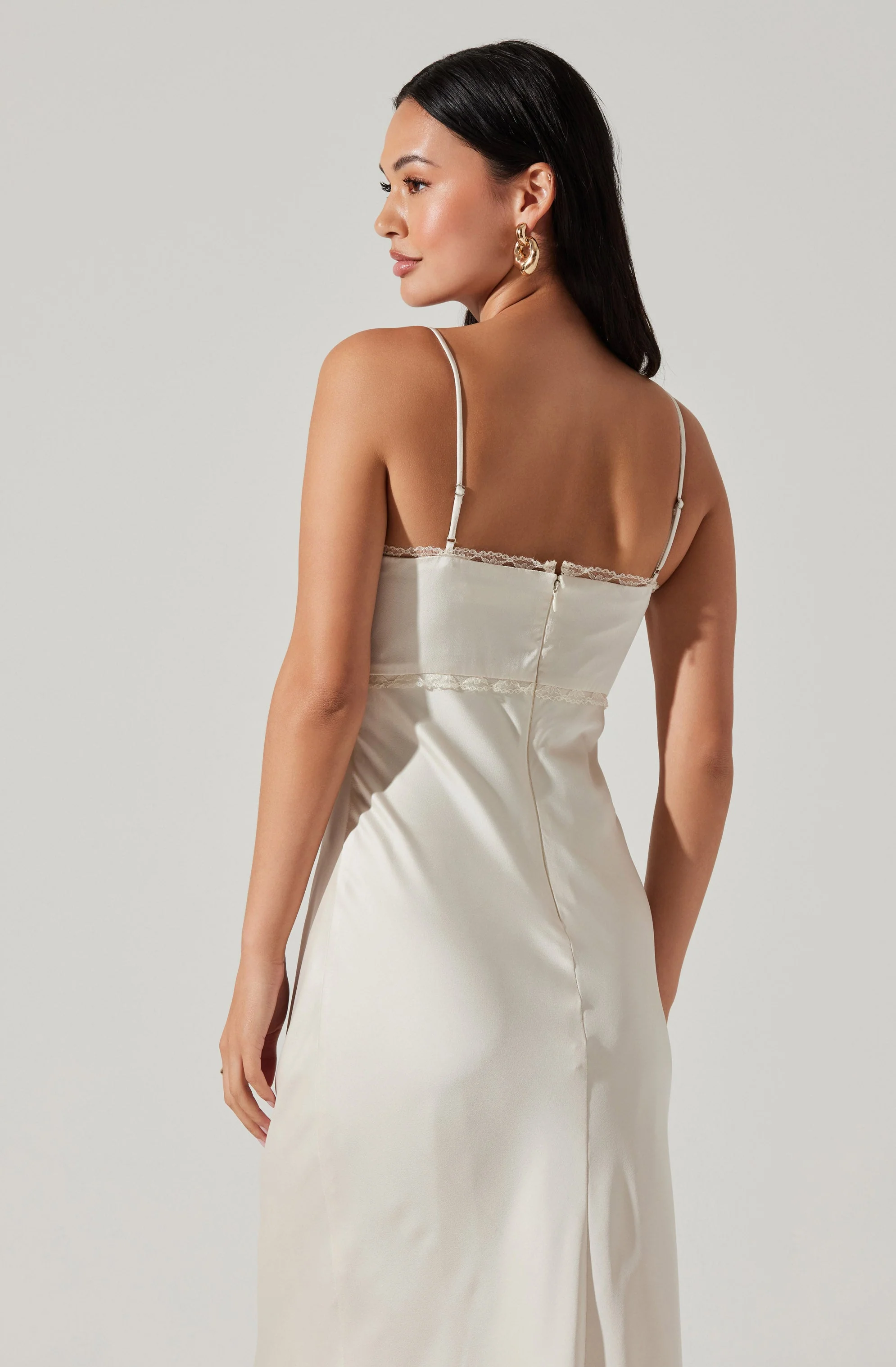 Florianne Satin Maxi Dress