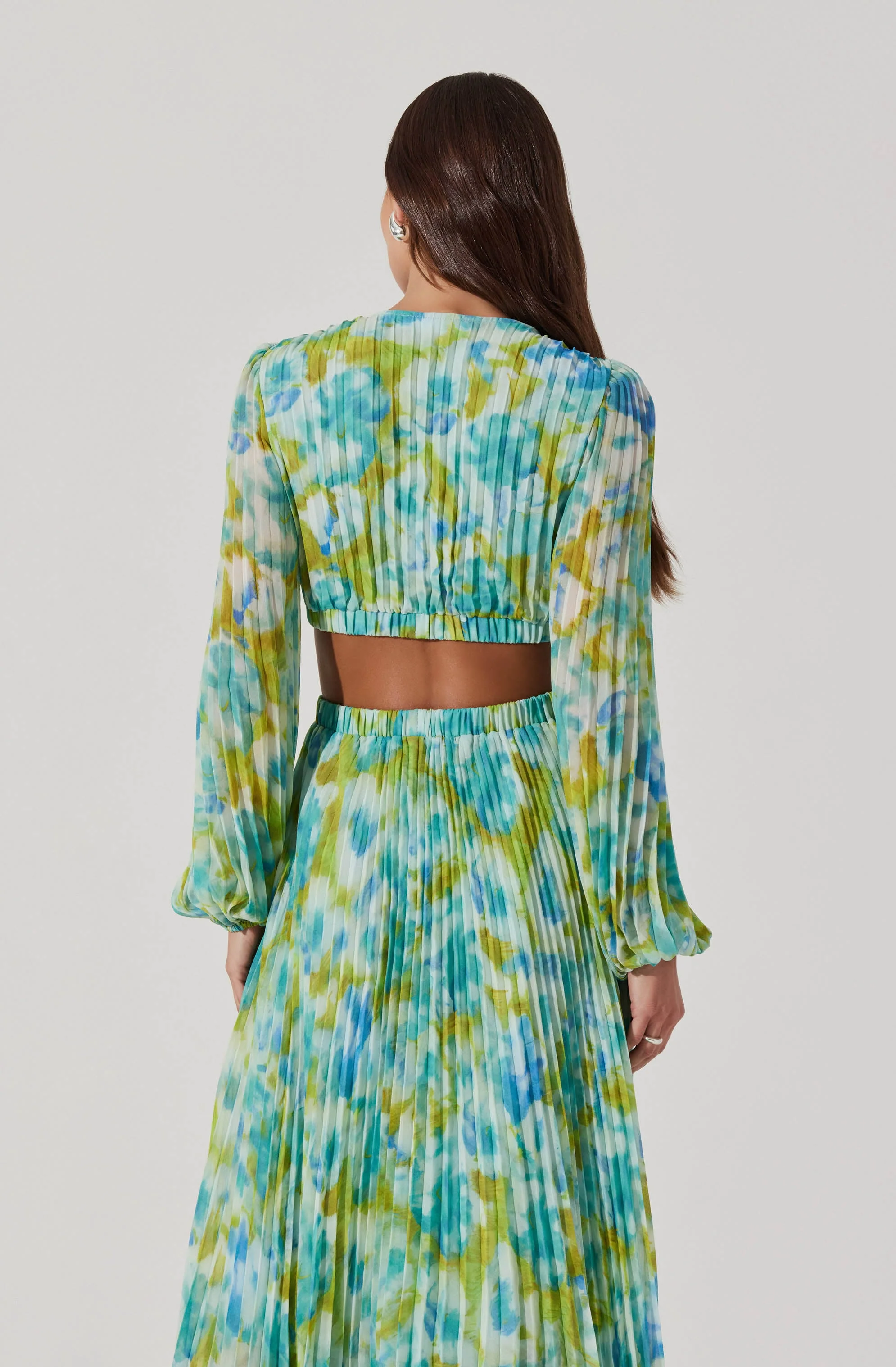 Revery Floral Long Sleeve Maxi Dress