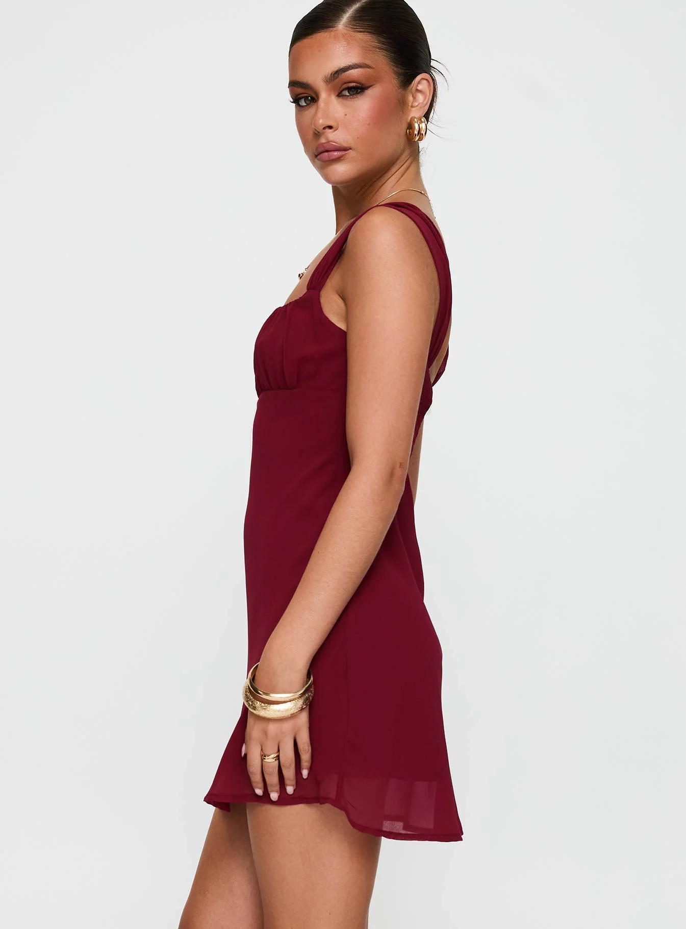 Solasta Mini Dress Red