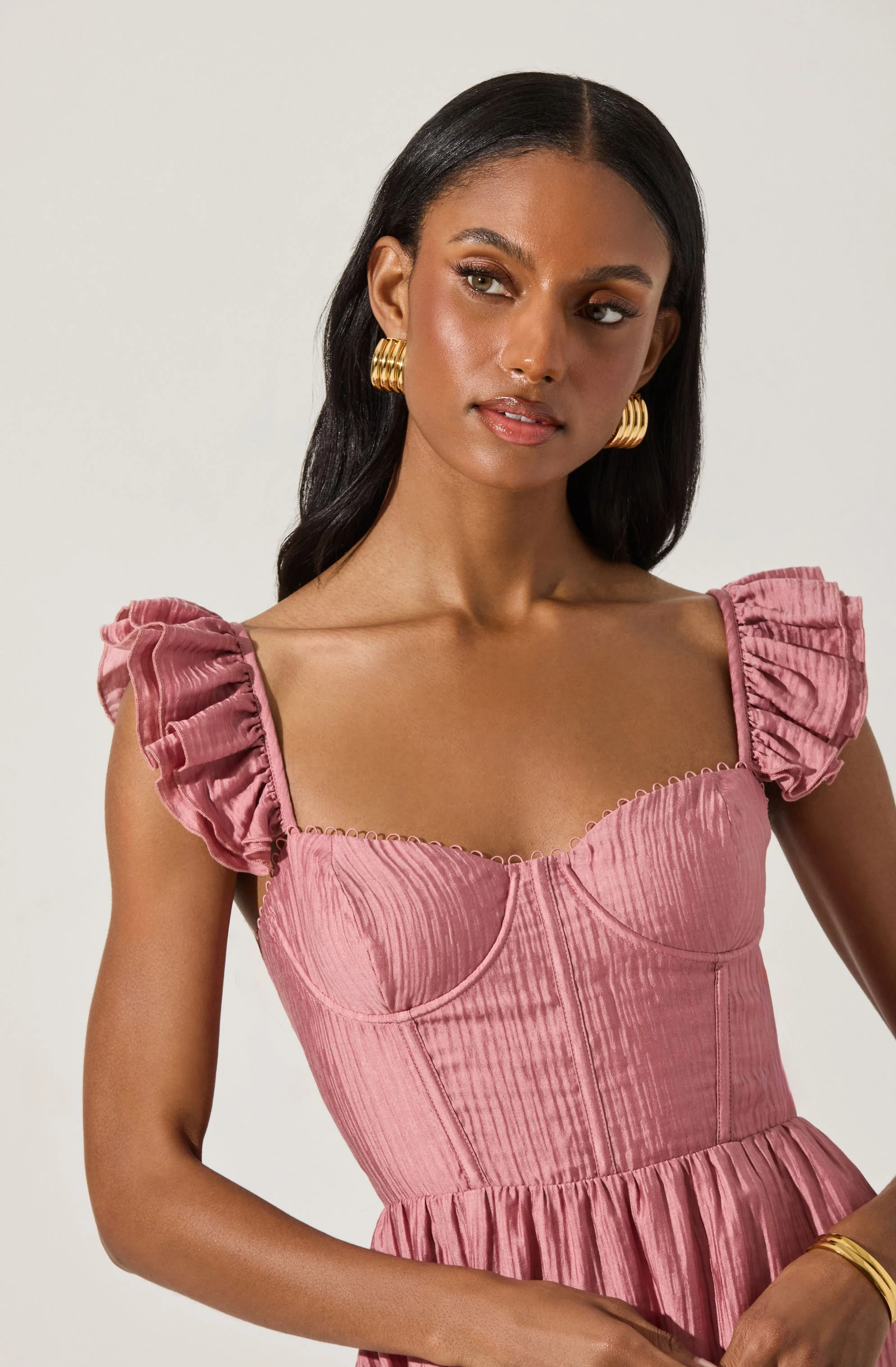 Wedelia Bustier Midi Dress