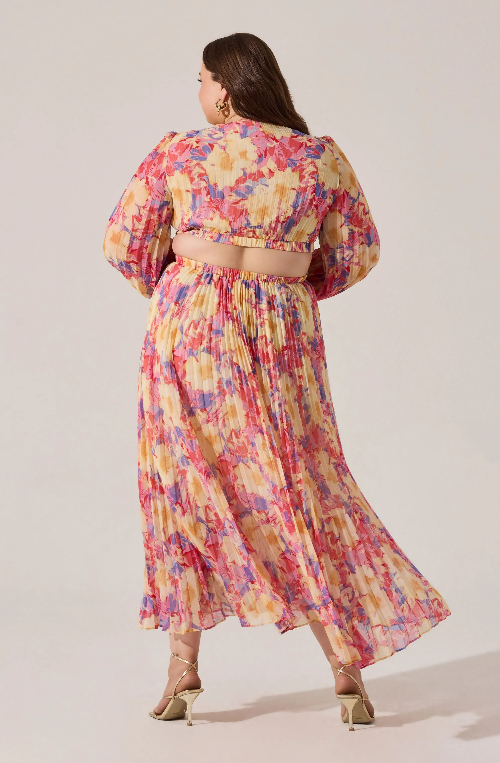 Revery Floral Long Sleeve Maxi Dress