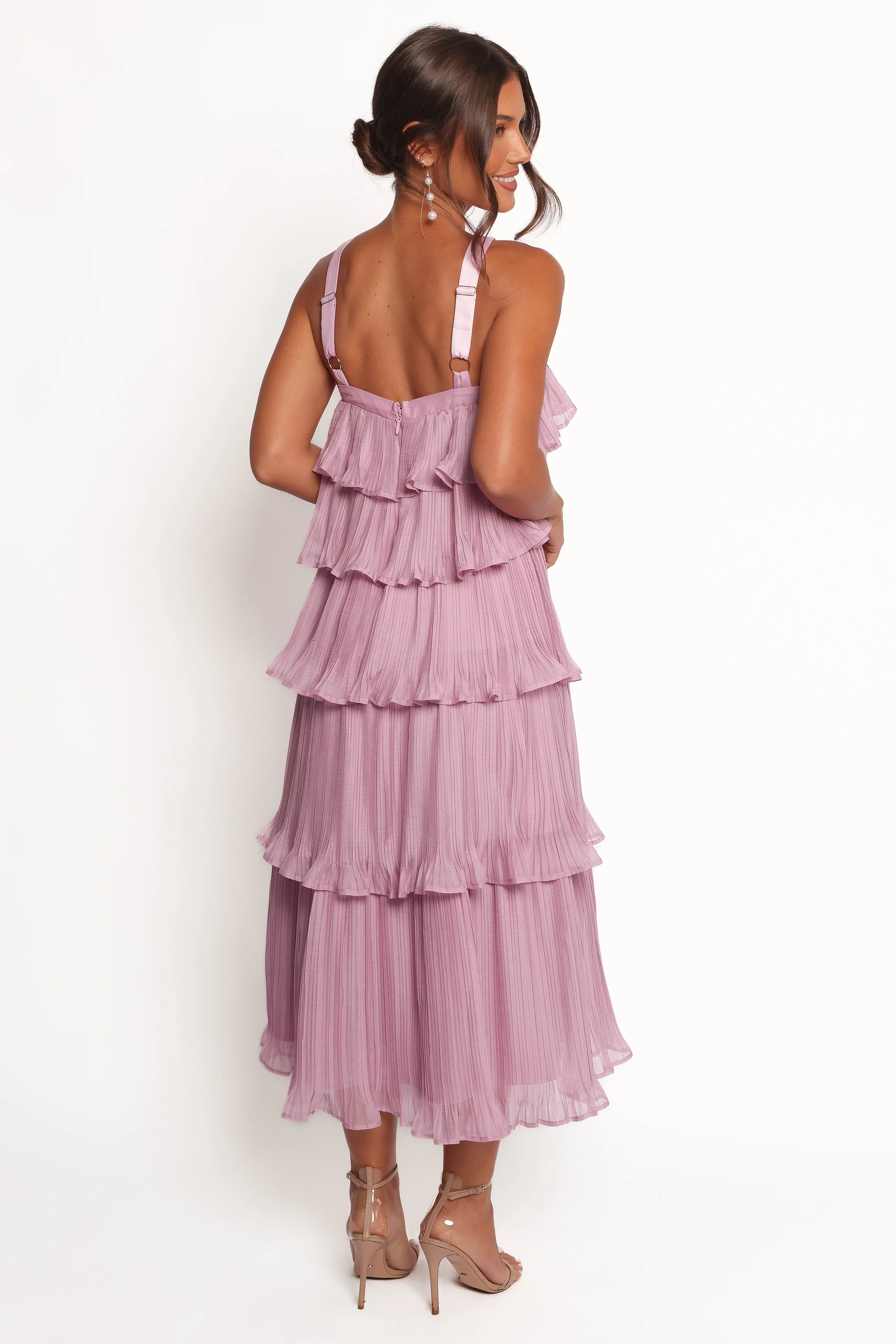 Aveline Midi Dress - Lilac