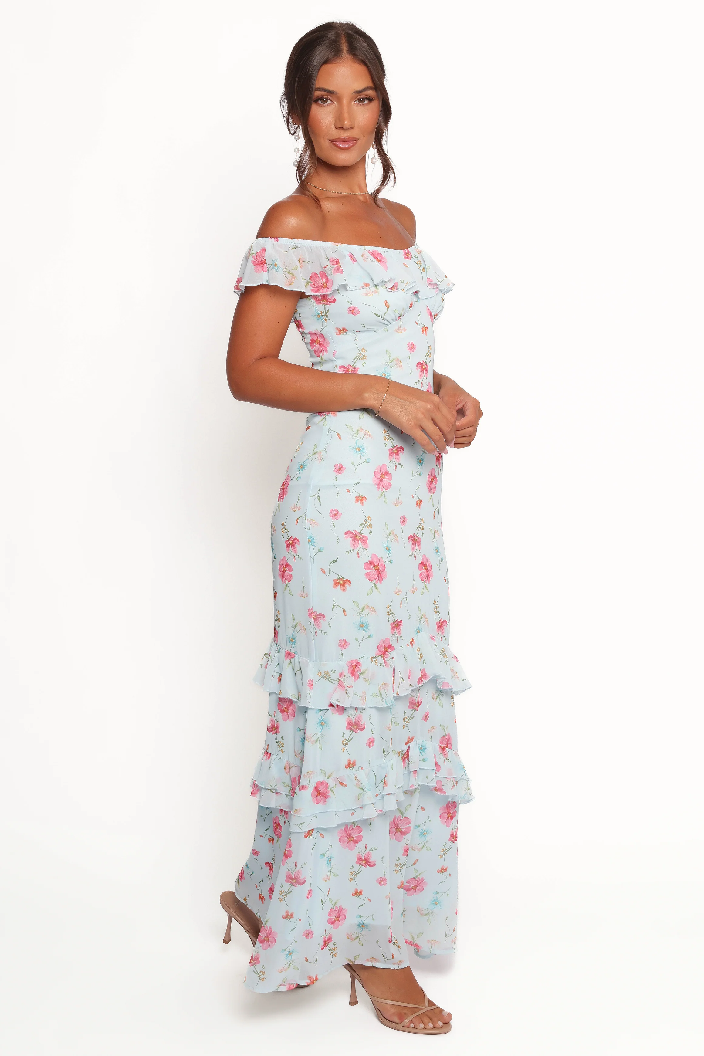 Irelynn Maxi Dress - Blue Floral
