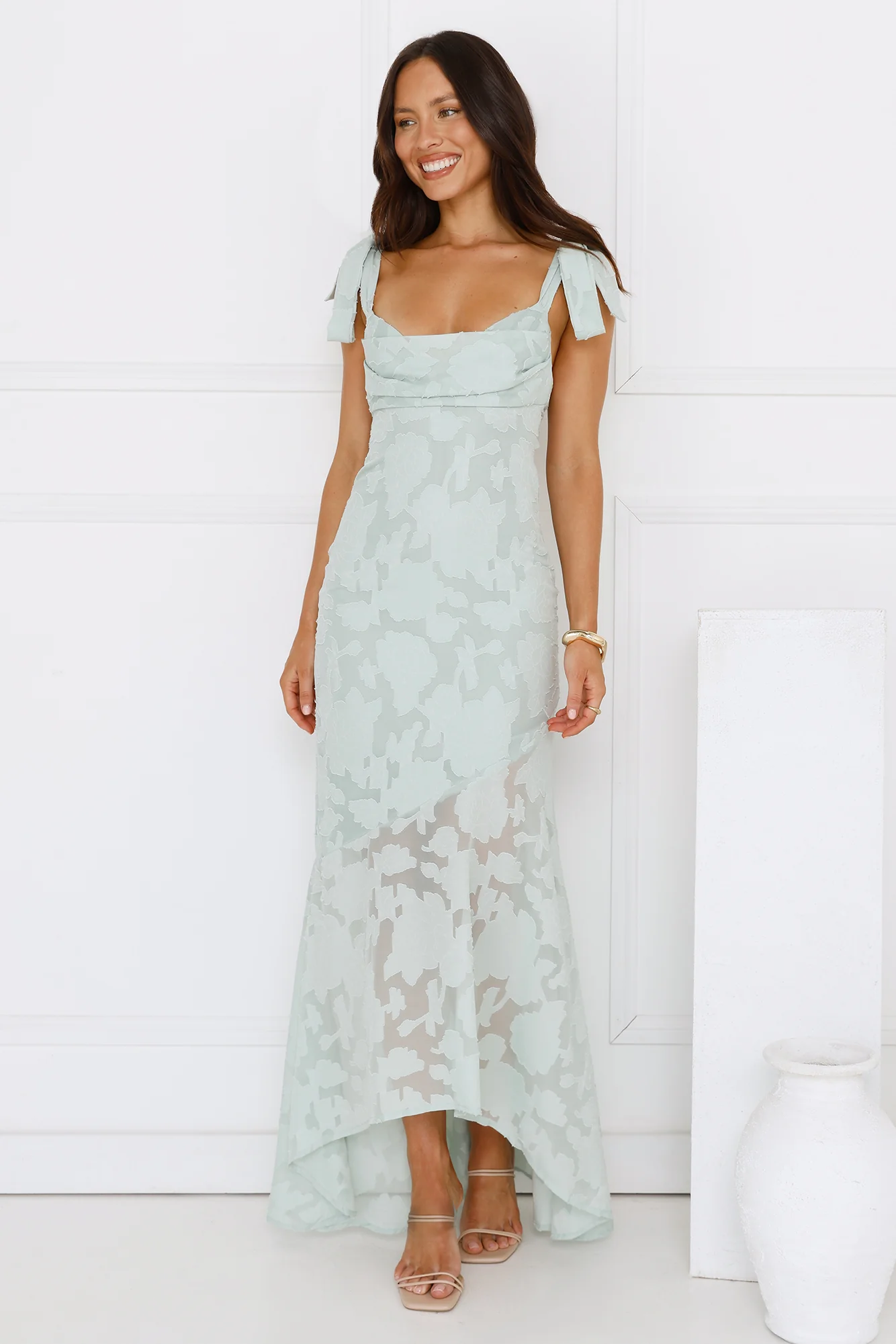 Lunar Lush Maxi Dress Sage