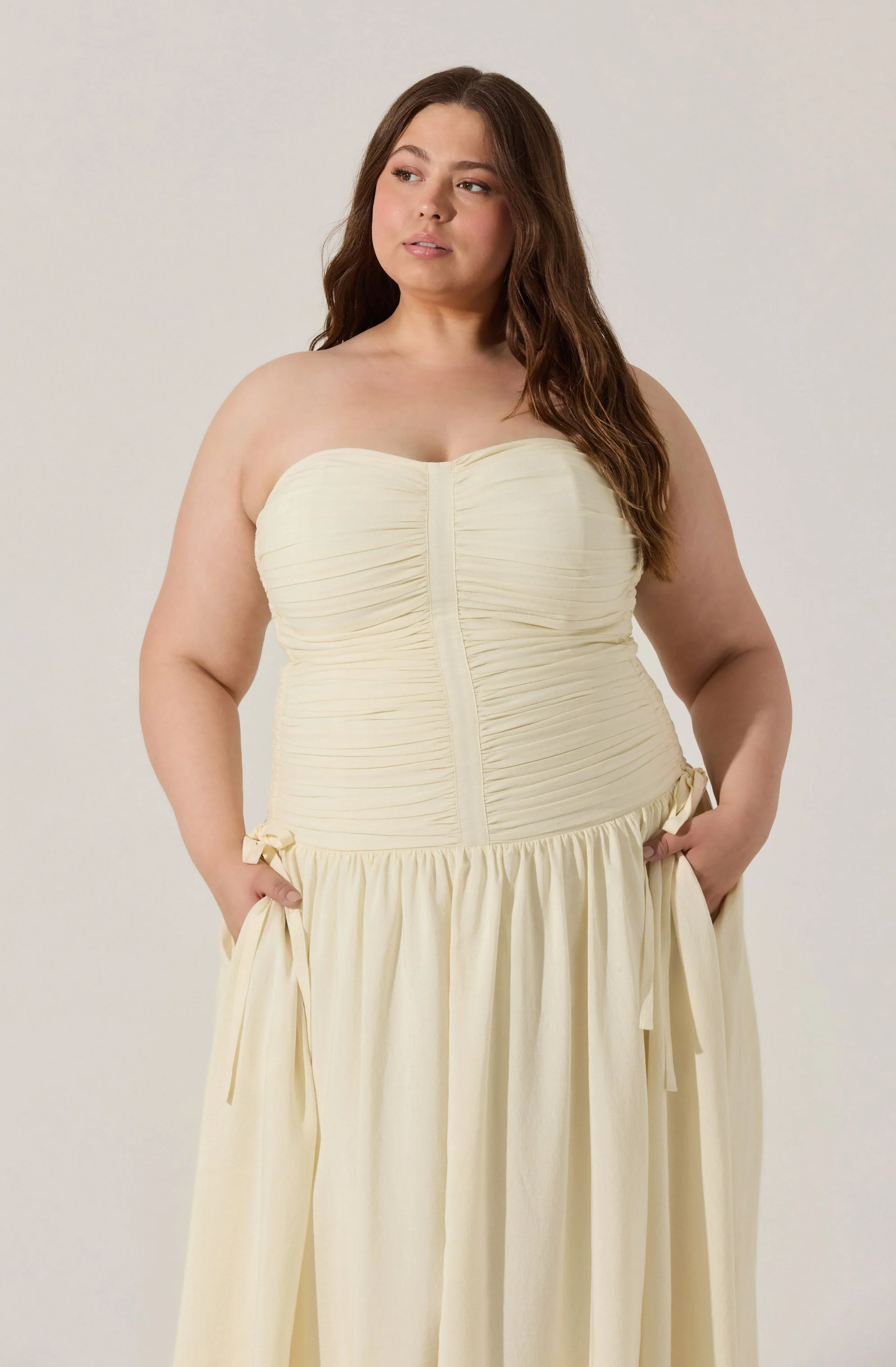 Zori Strapless Maxi Dress