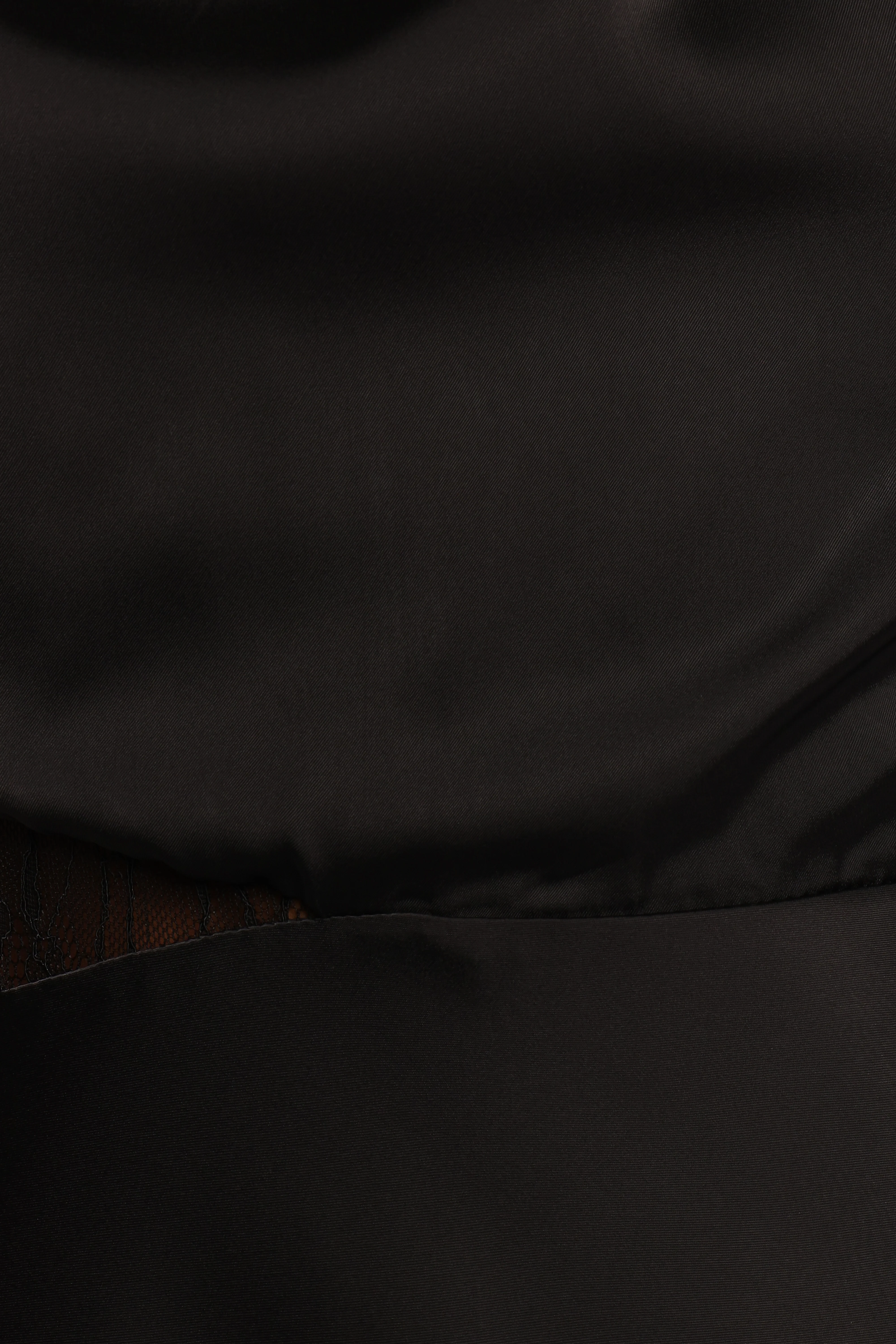 Anabelle Halter Neck Lace Maxi Dress - Black