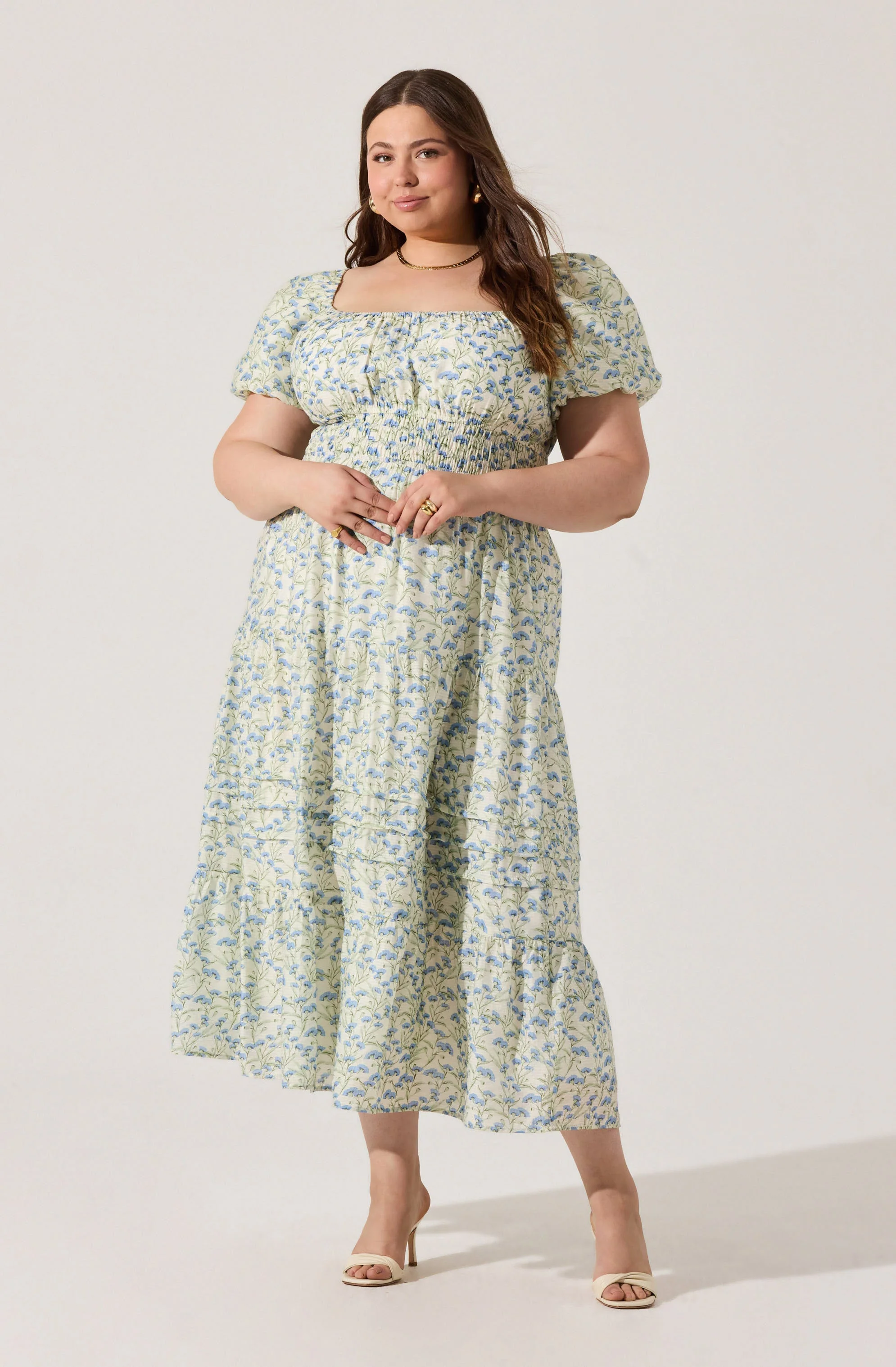 Florentina Floral Tiered Maxi Dress