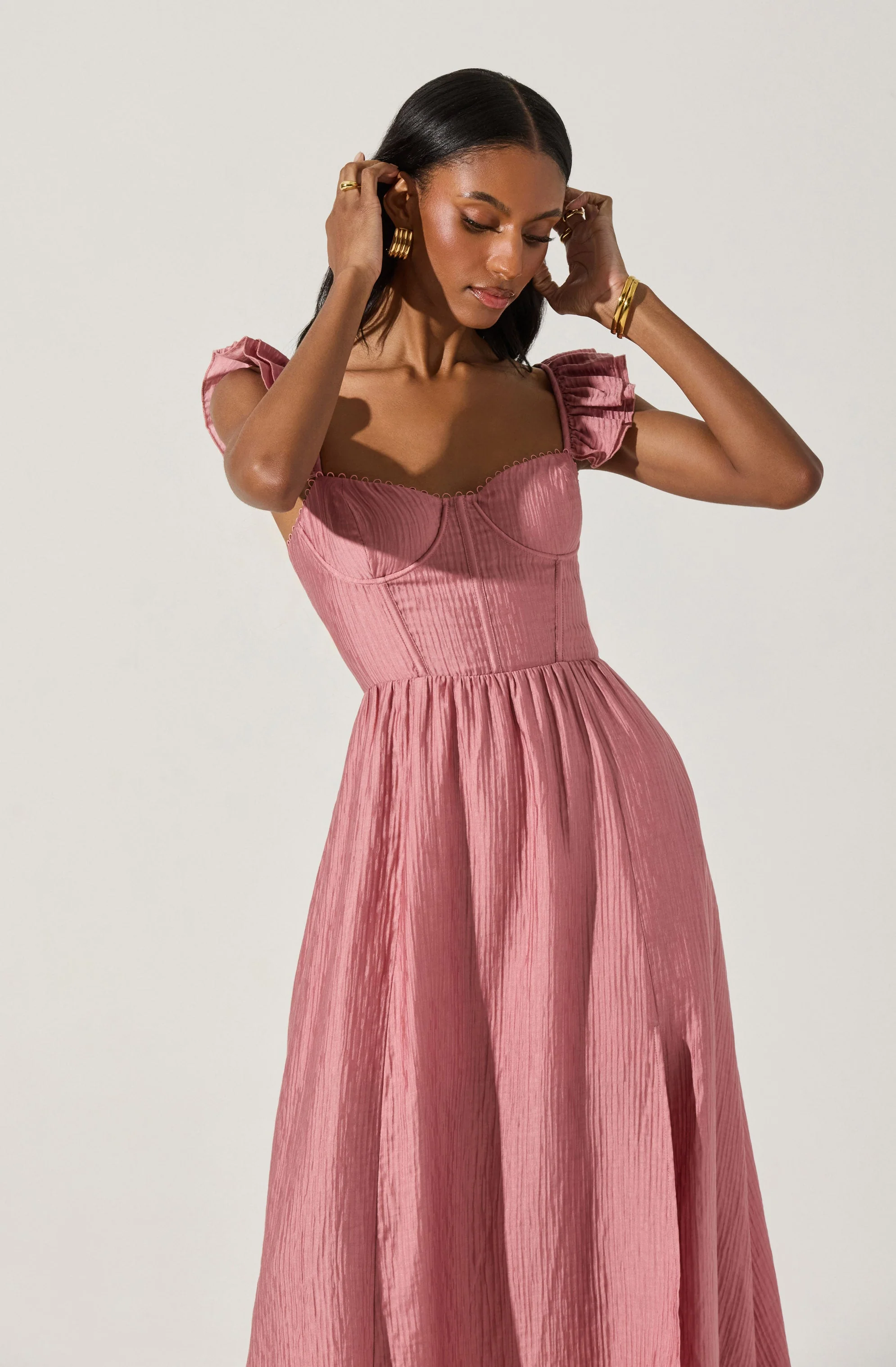 Wedelia Bustier Midi Dress