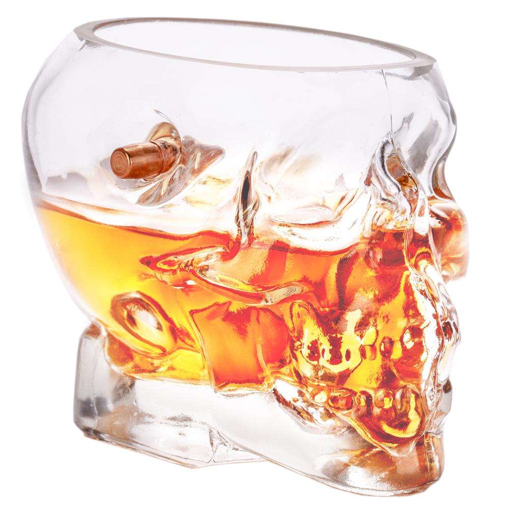 Headshot Whiskey Glass