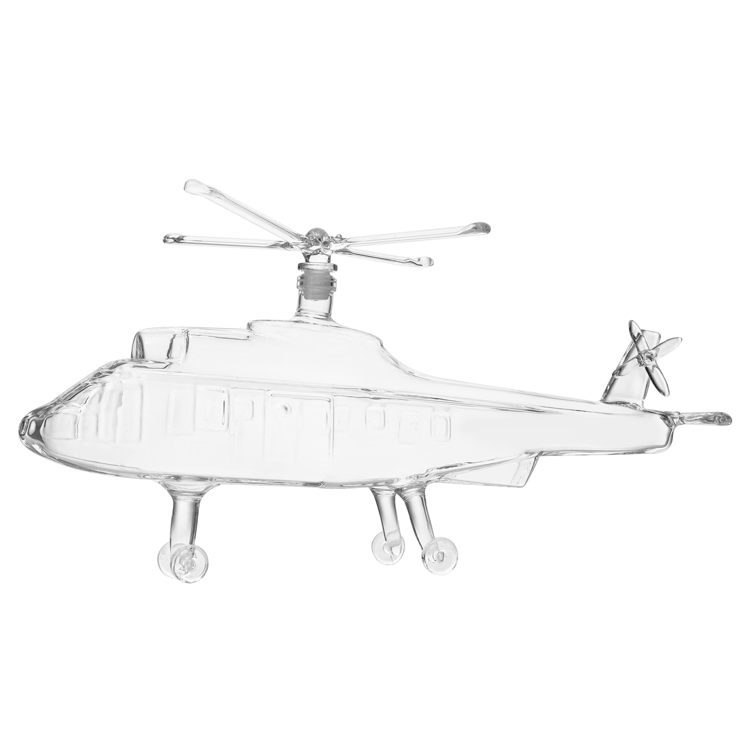 Helicopter whiskey decanter