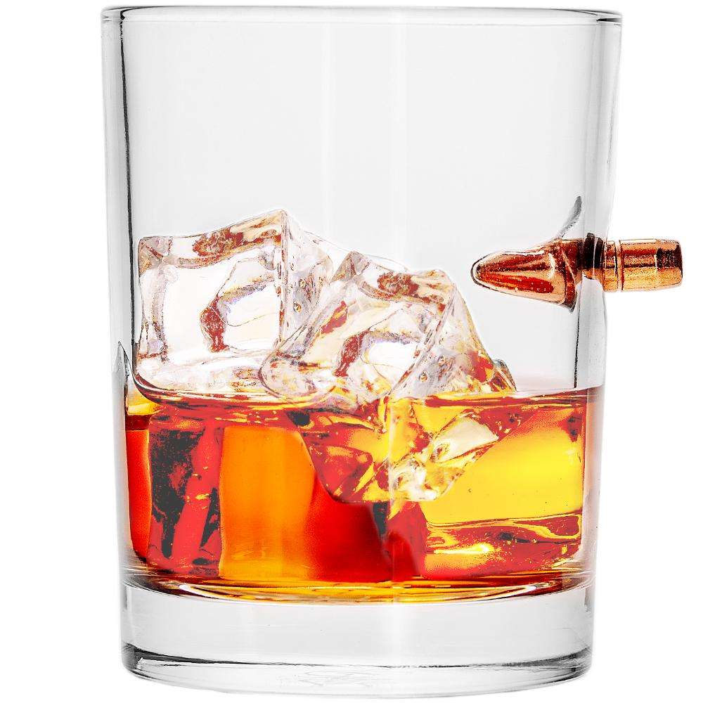 .308 Bullet Whiskey Glass (Personalization)