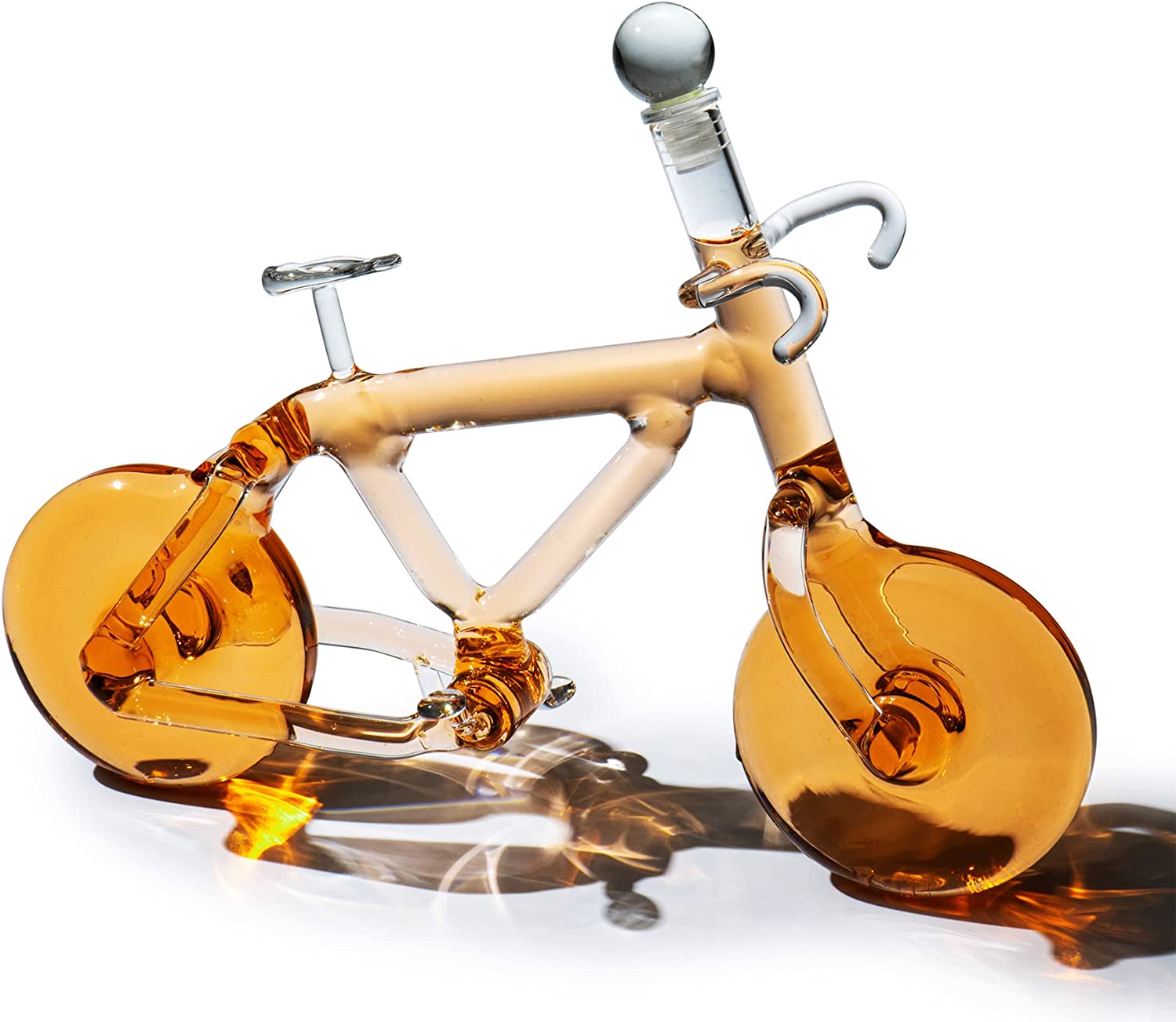 Bicycle decanter