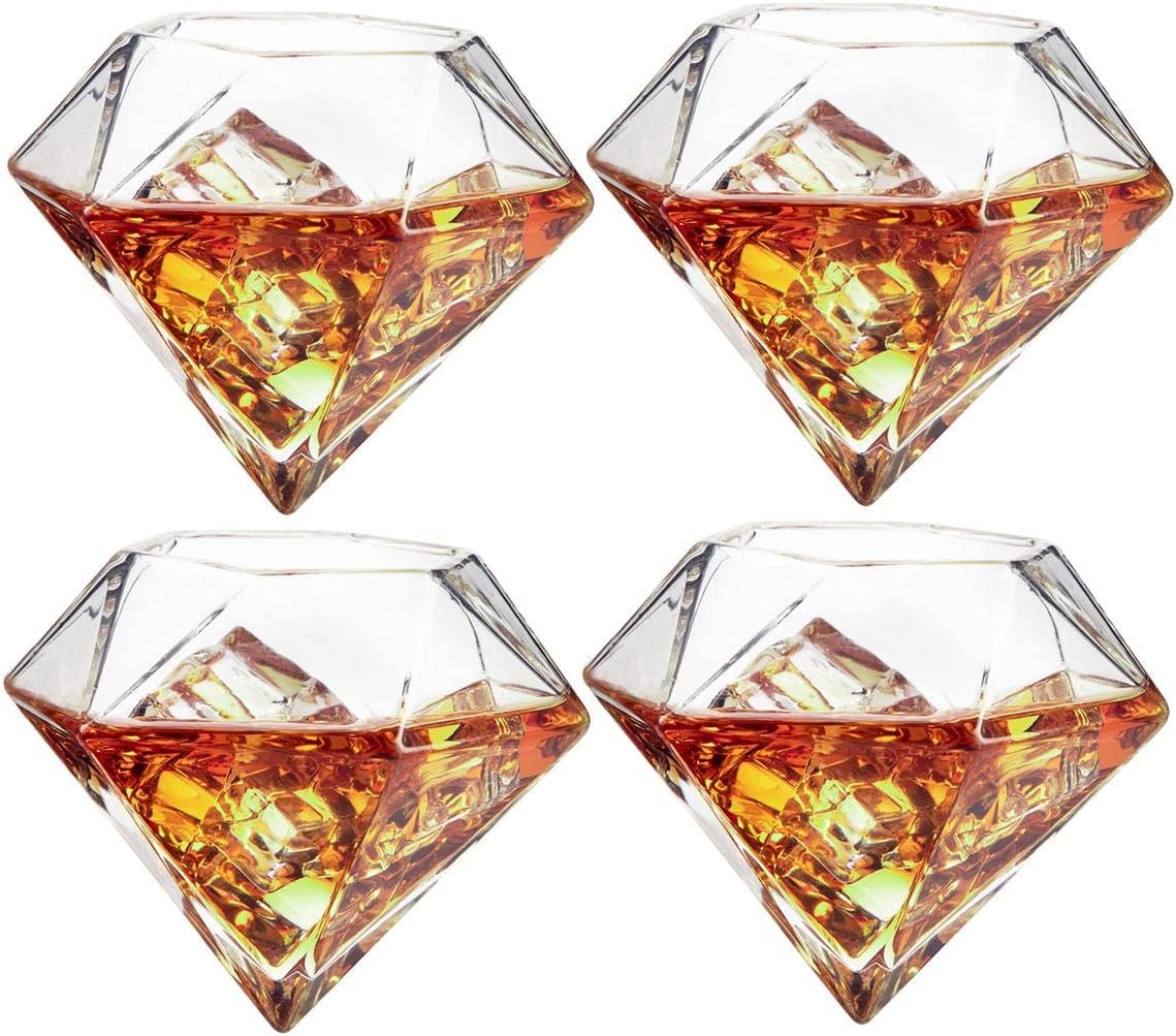 Diamond Whiskey and Wine Decanter