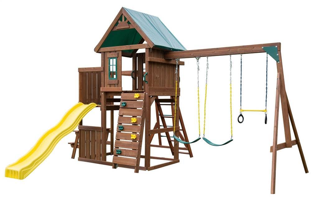SwingNSlide 8243 Chesapeake Complete Ready to Build Swing Set itusts