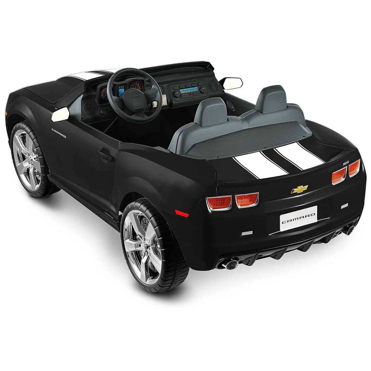 Kid Motorz Black 2Seater Chevrolet Racing Camaro itusts