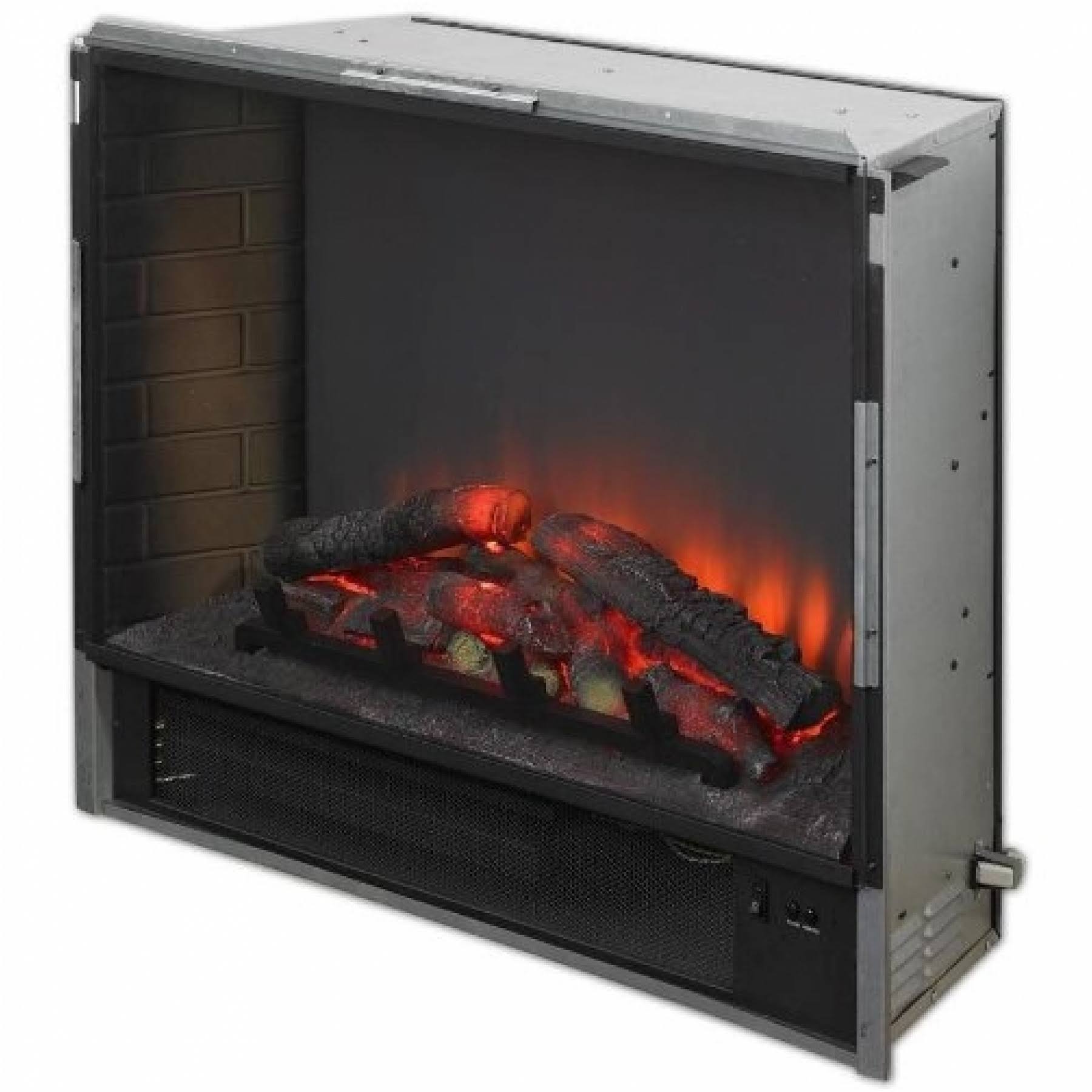 Outdoor GreatRoom 34" Gallery Electric LED Built in Fireplace itusts